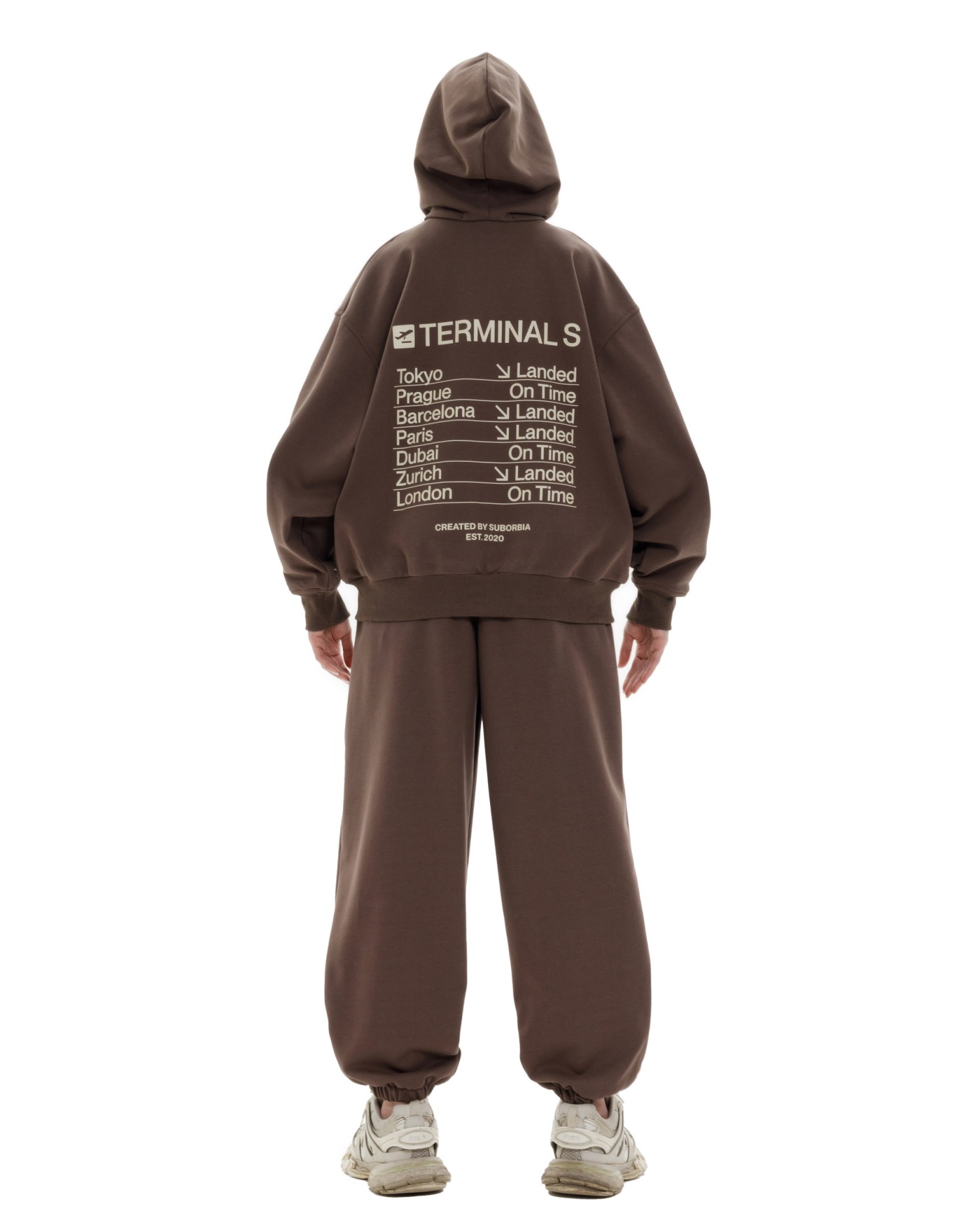 Джоггеры TERMINAL S `25 Brown