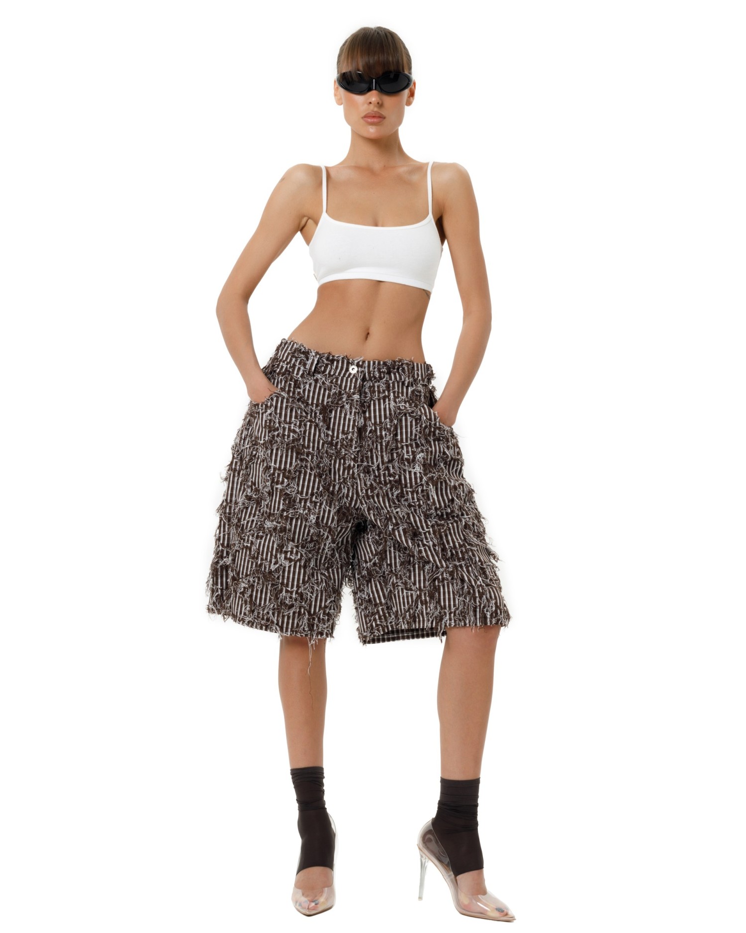 Шорты URBAN FRINGE Brown