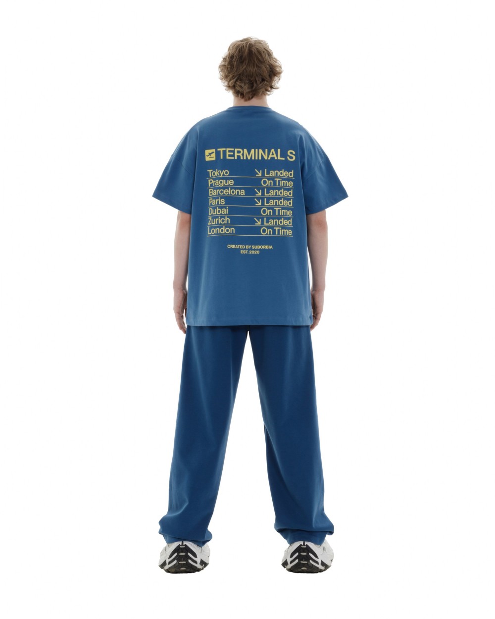 Футболка CITIES TERMINAL S `25 MEN Blue