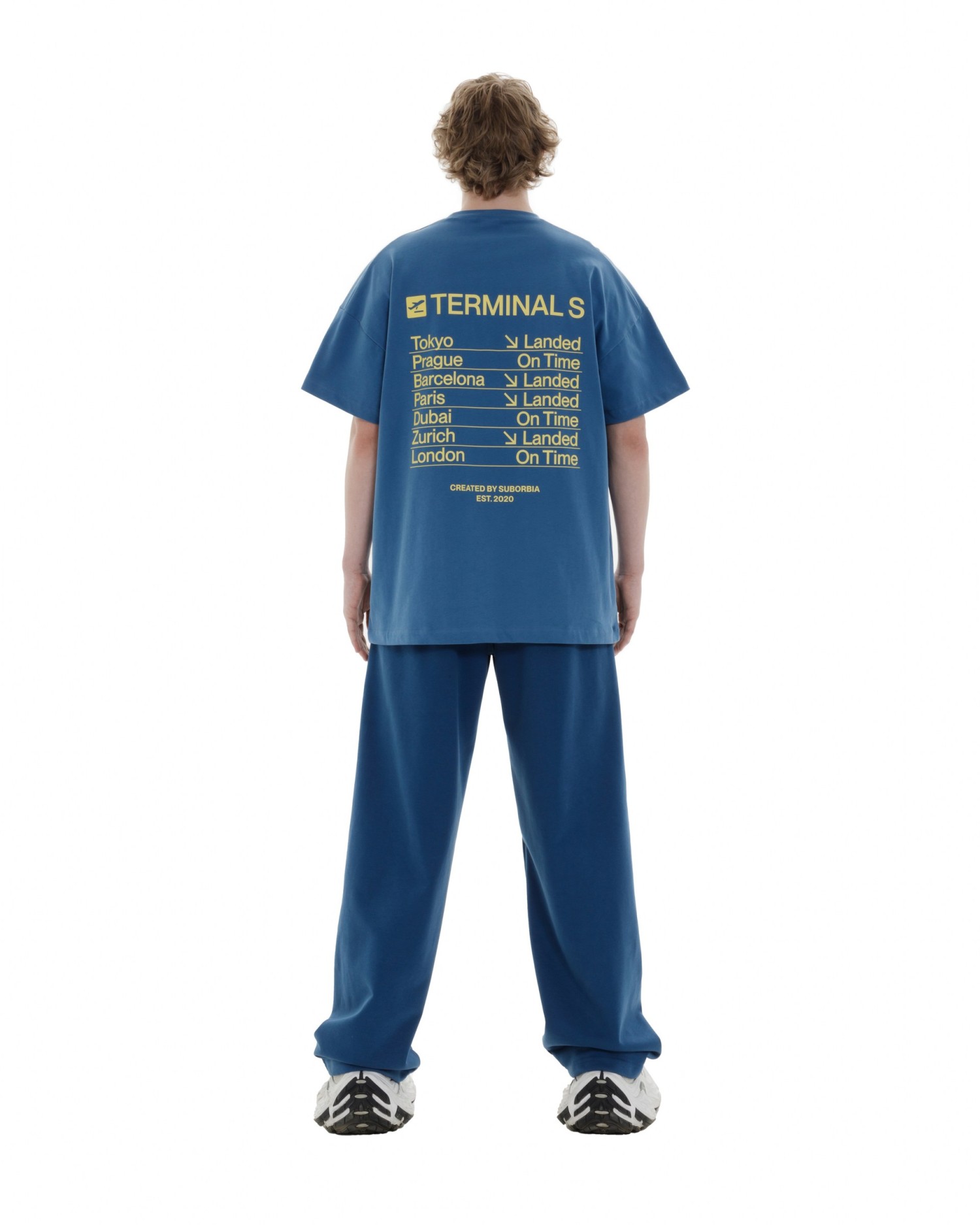 Футболка CITIES TERMINAL S `25 MEN Blue