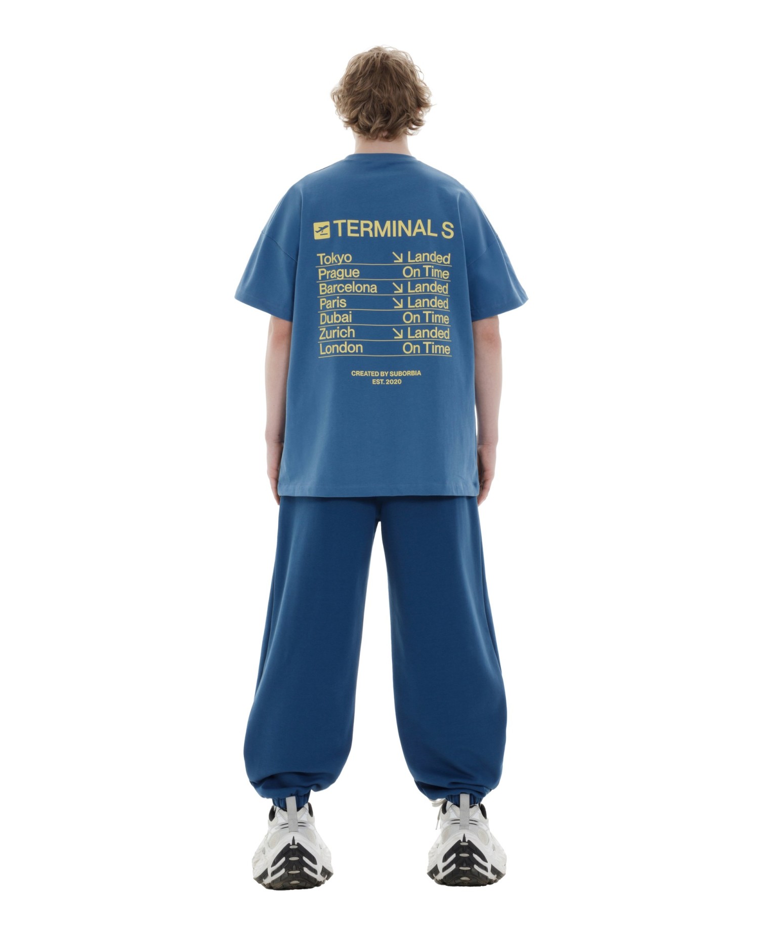 Футболка CITIES TERMINAL S `25 MEN Blue