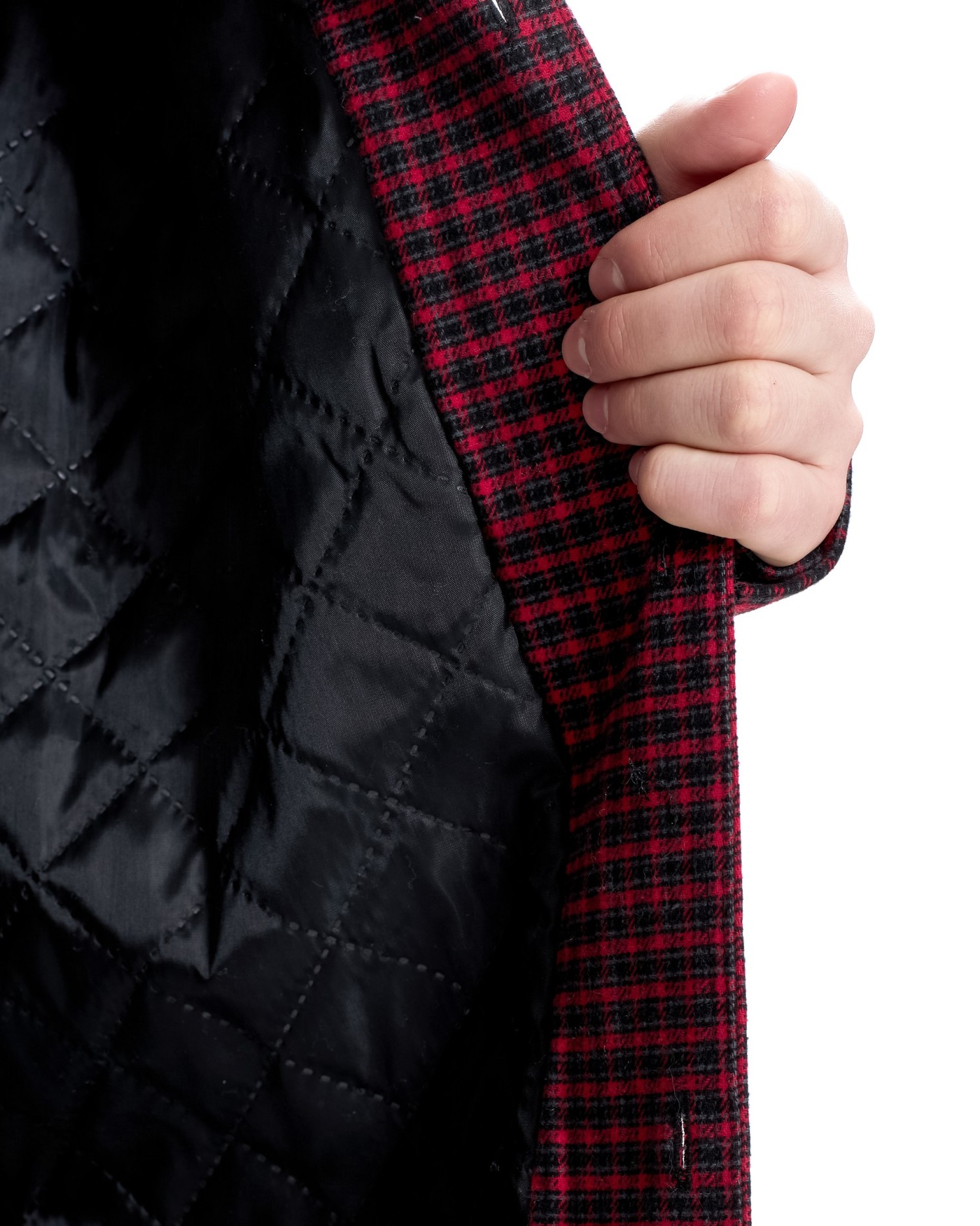 Куртка-рубашка со съемным капюшоном LOST SIGNAL MEN Red-black