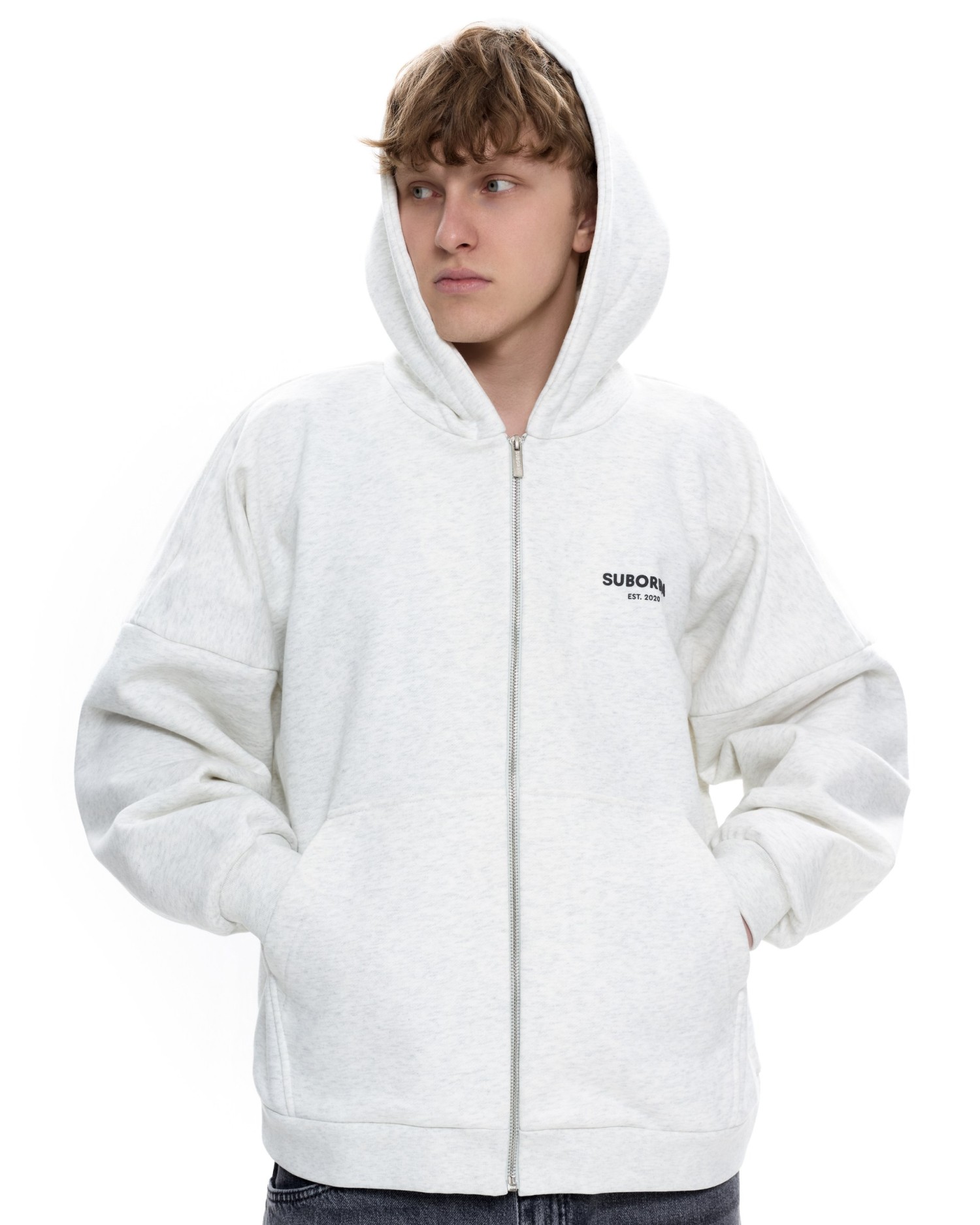 Мужской худи ZIP