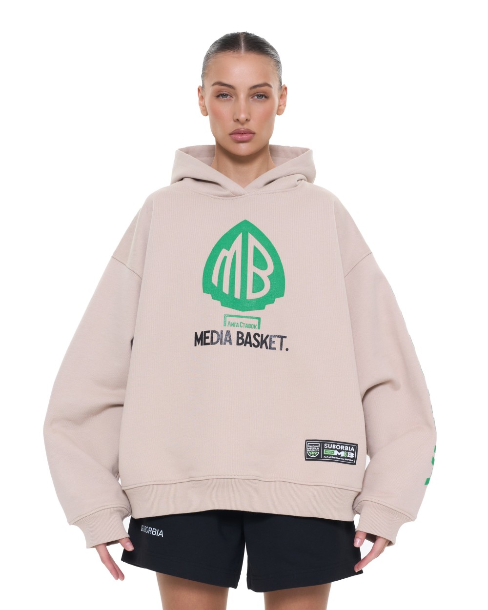 Худи MEDIA BASKET Beige