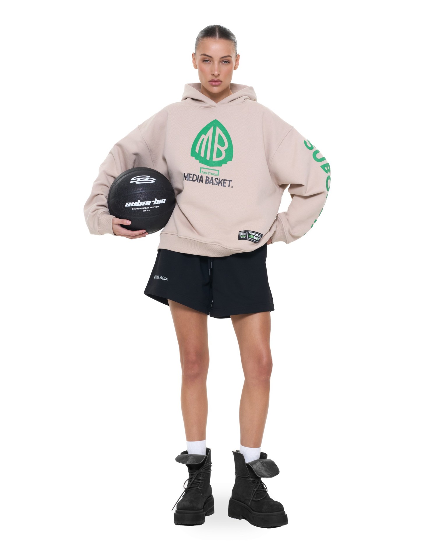 Худи MEDIA BASKET Beige