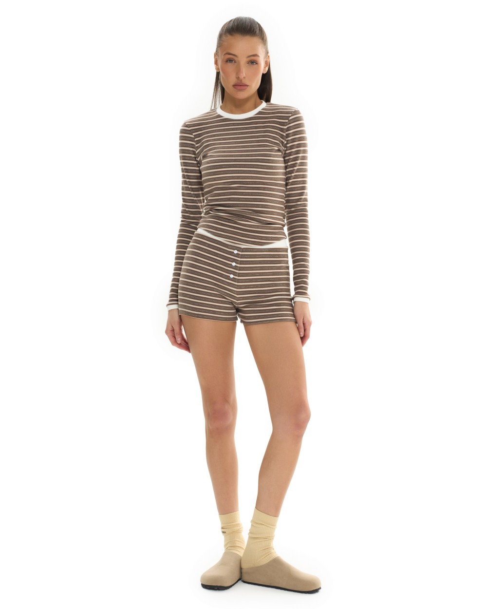 Лонгслив DEVON Mist green