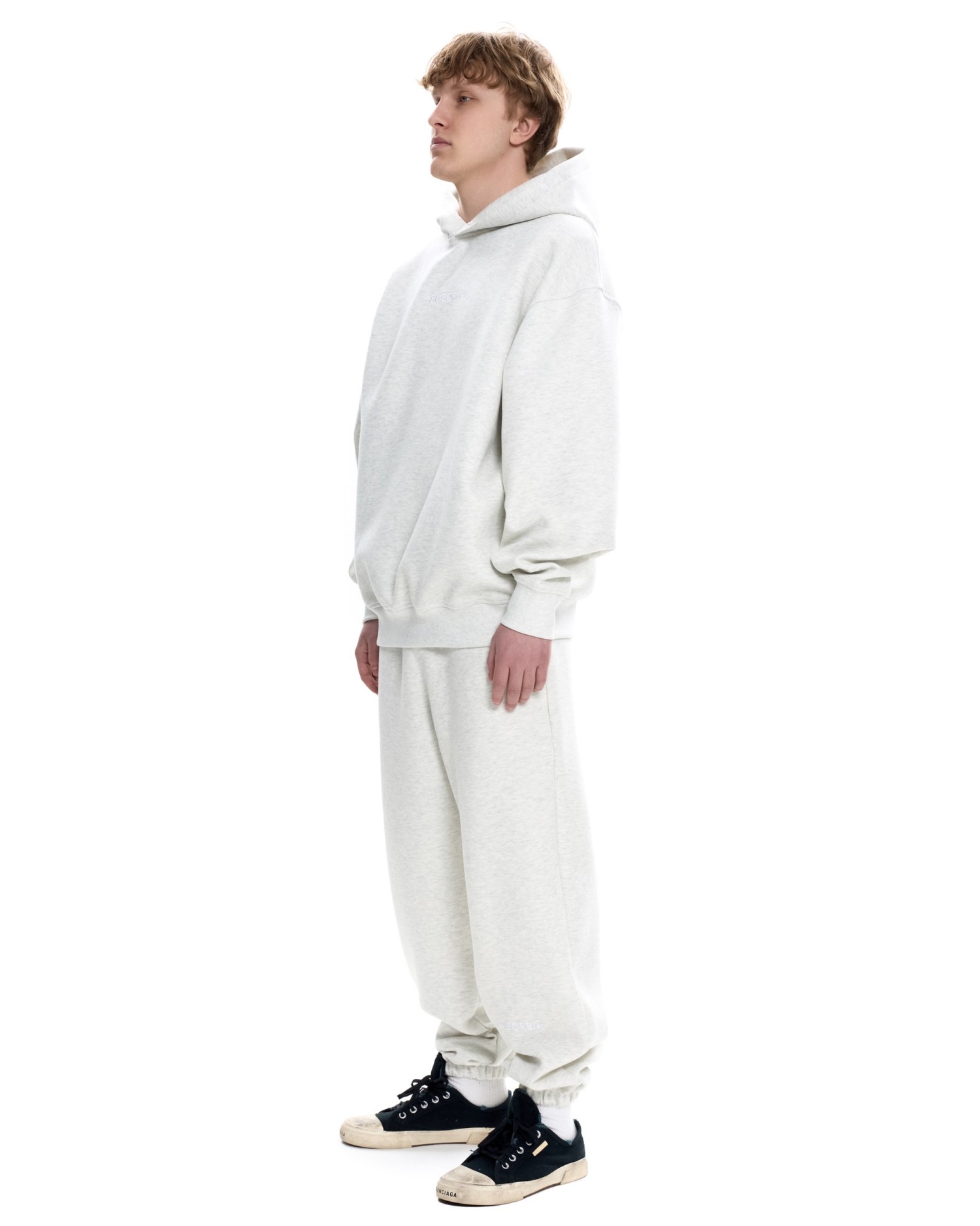 Костюм GATE BASIC с худи MEN Grey melange