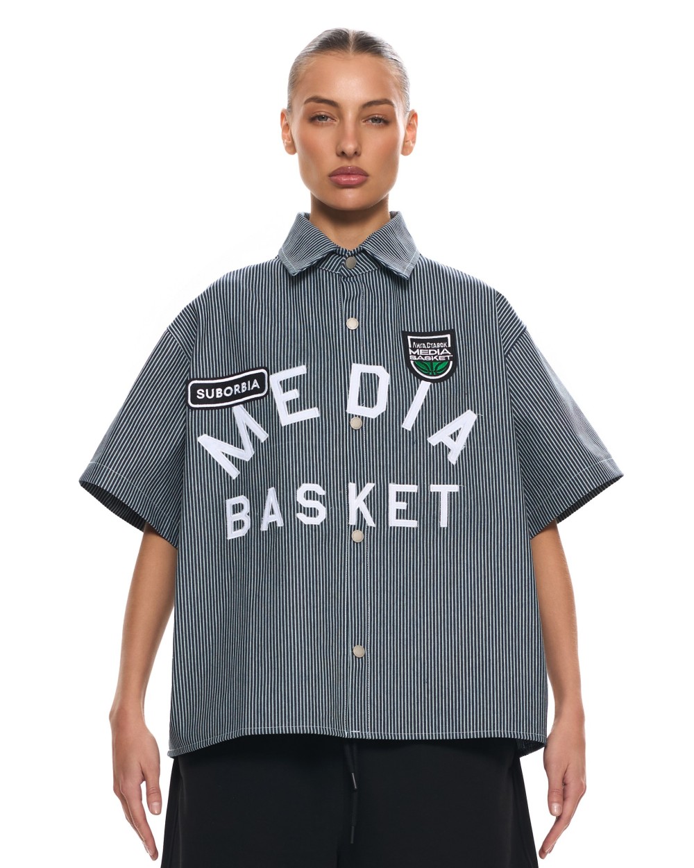 Рубашка MEDIA BASKET Blue