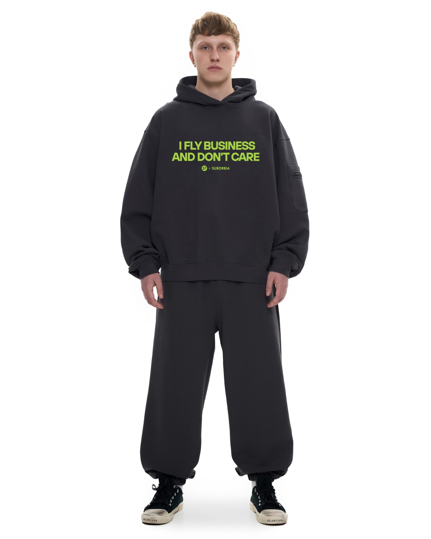 Костюм Suborbia x S7 с худи MEN Graphite Business class