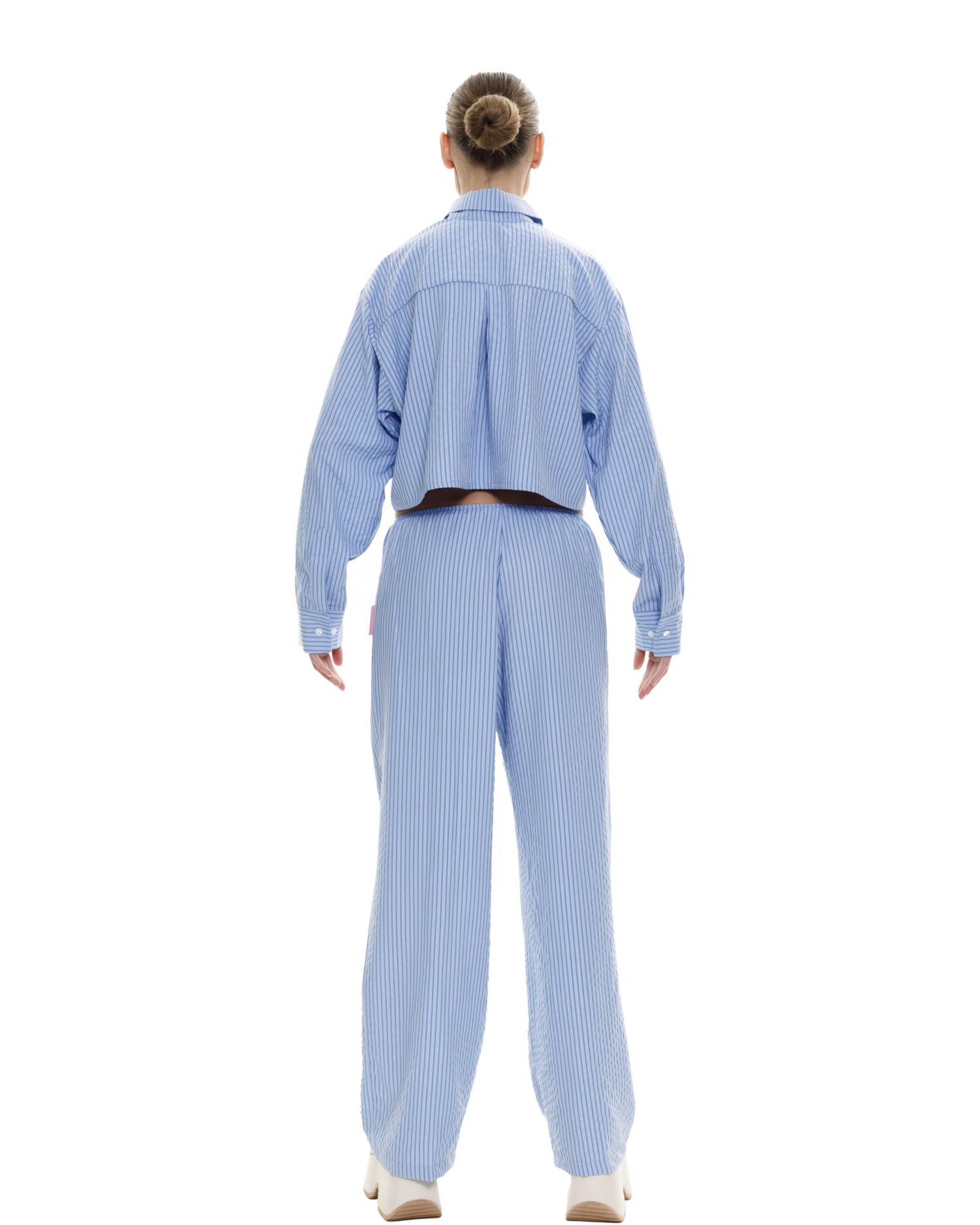 Пижама в полоску MAISON CLOSE Blue