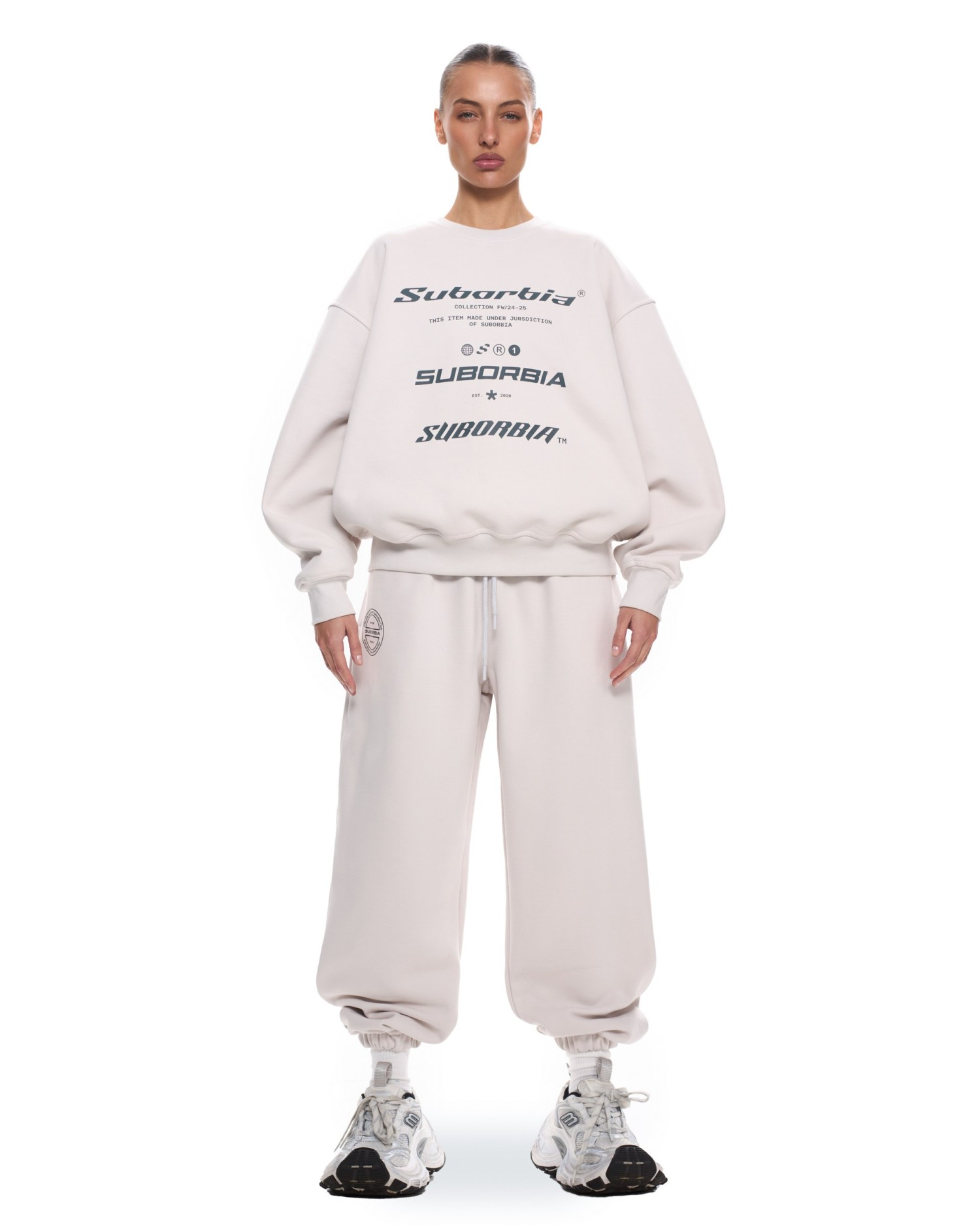 Джоггеры SELECTION White stone