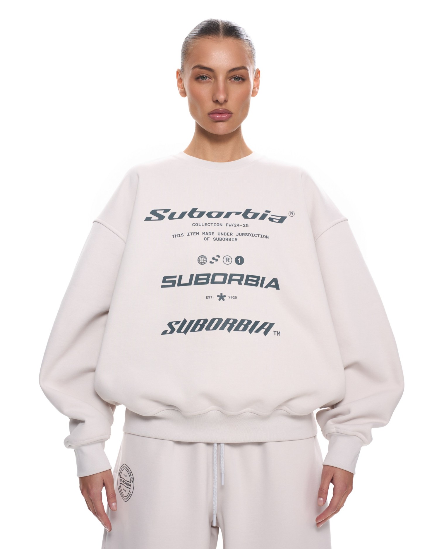 Джоггеры SELECTION White stone