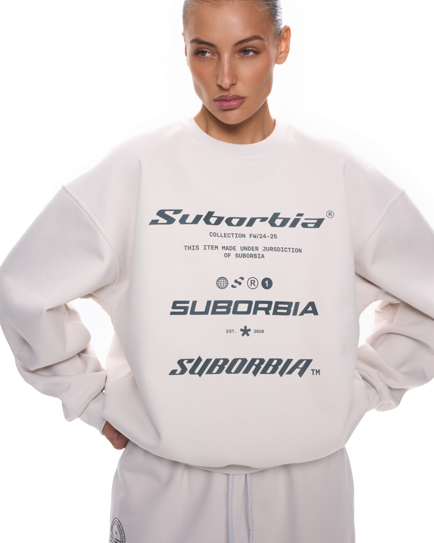 Джоггеры SELECTION White stone