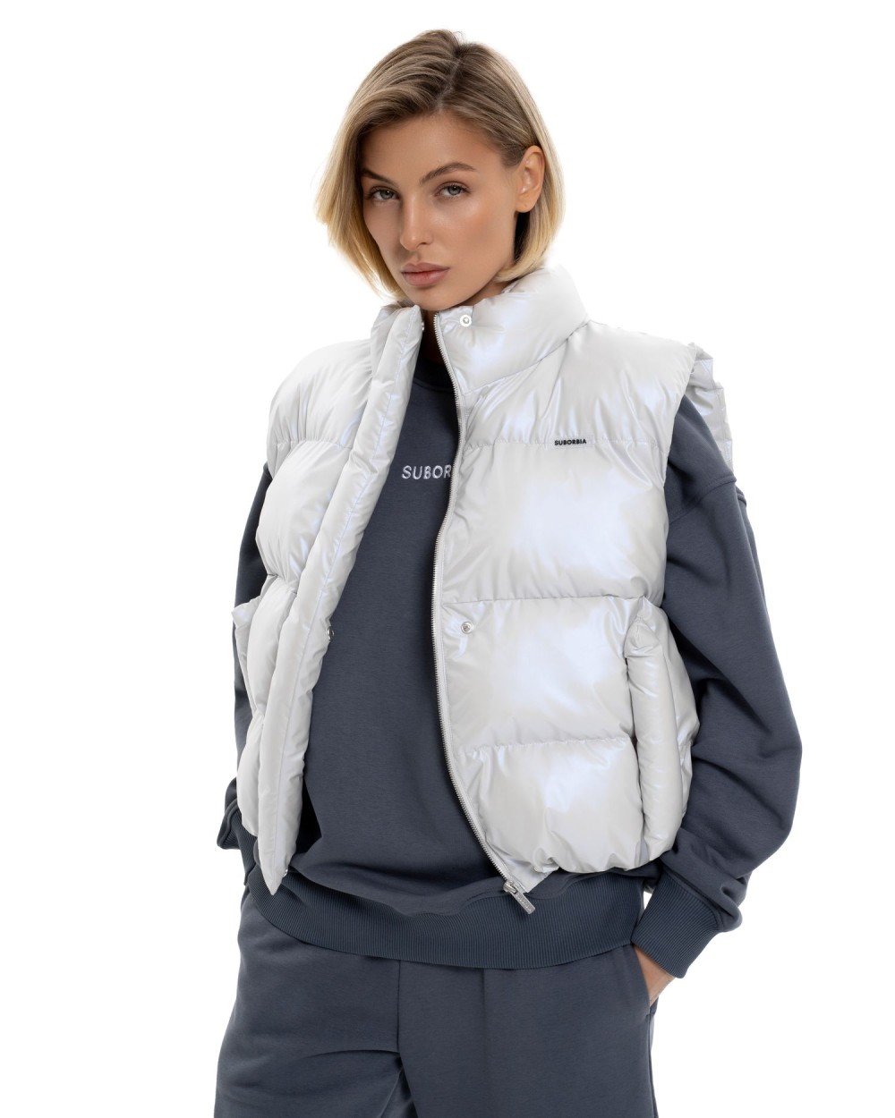 Жилет SPACE mini FW24 Arctic ice