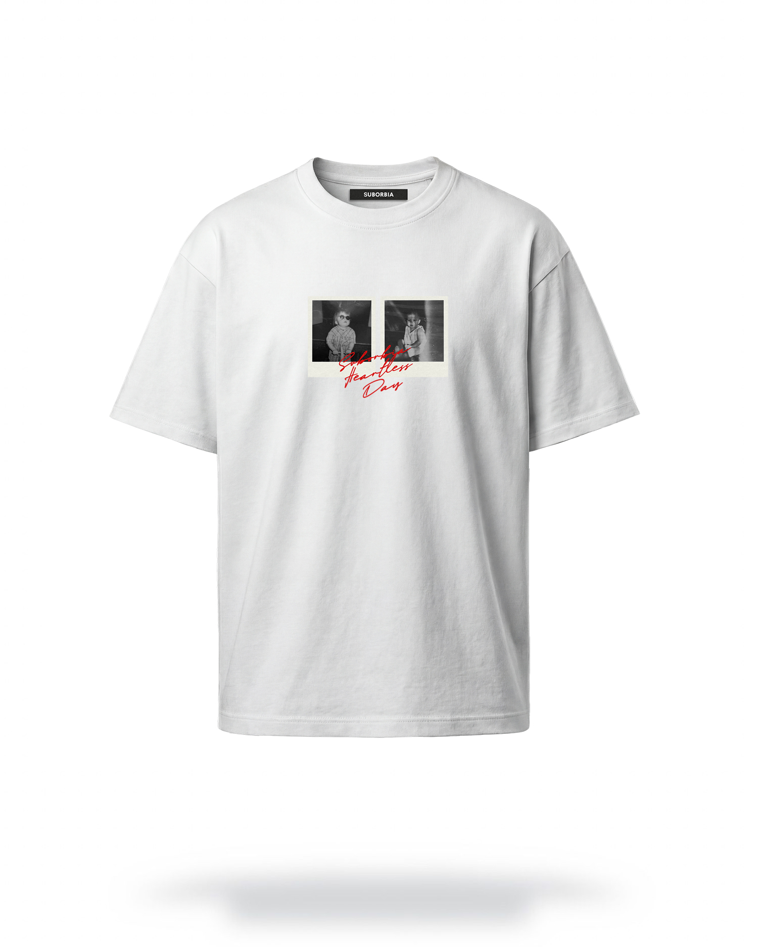 Футболка SUBORBIA + YOU SAINT HEARTLESS White