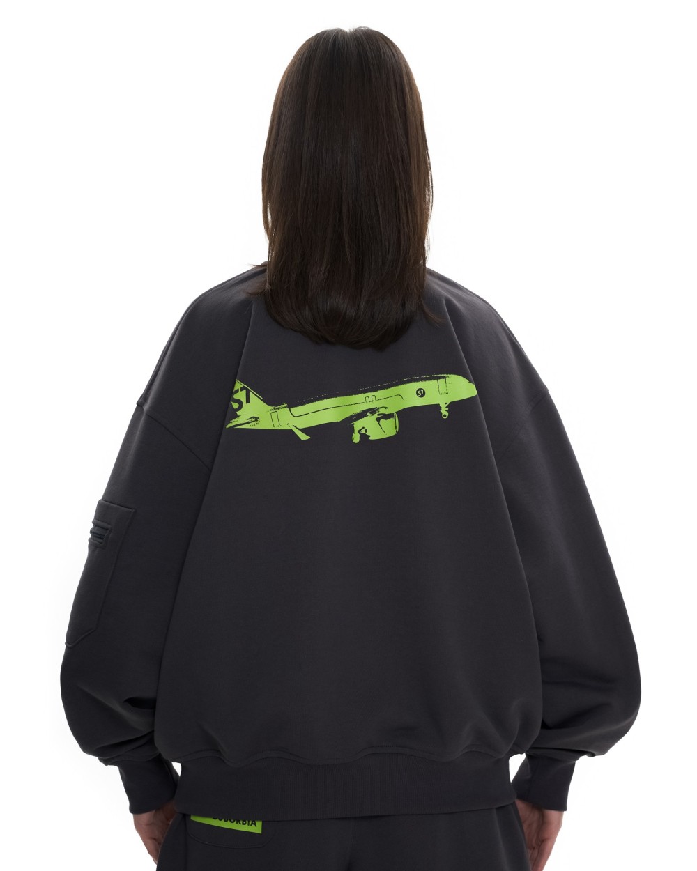 Свитшот Suborbia x S7 Graphite Сон и питание