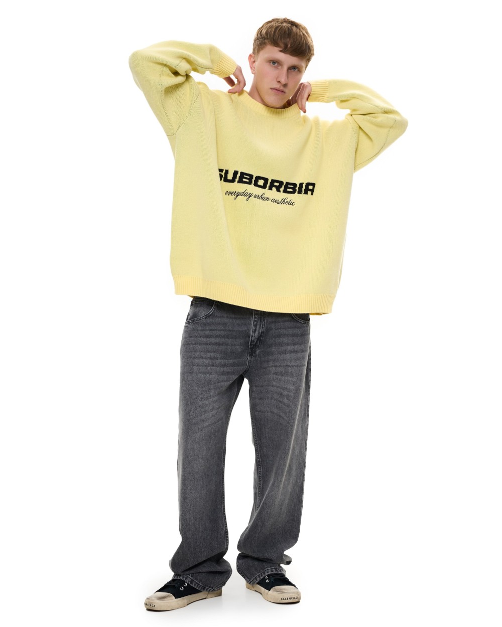 Свитер NORTH MEN Yellow