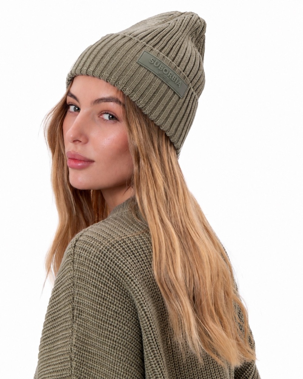 Шапка KNITTED Хаки