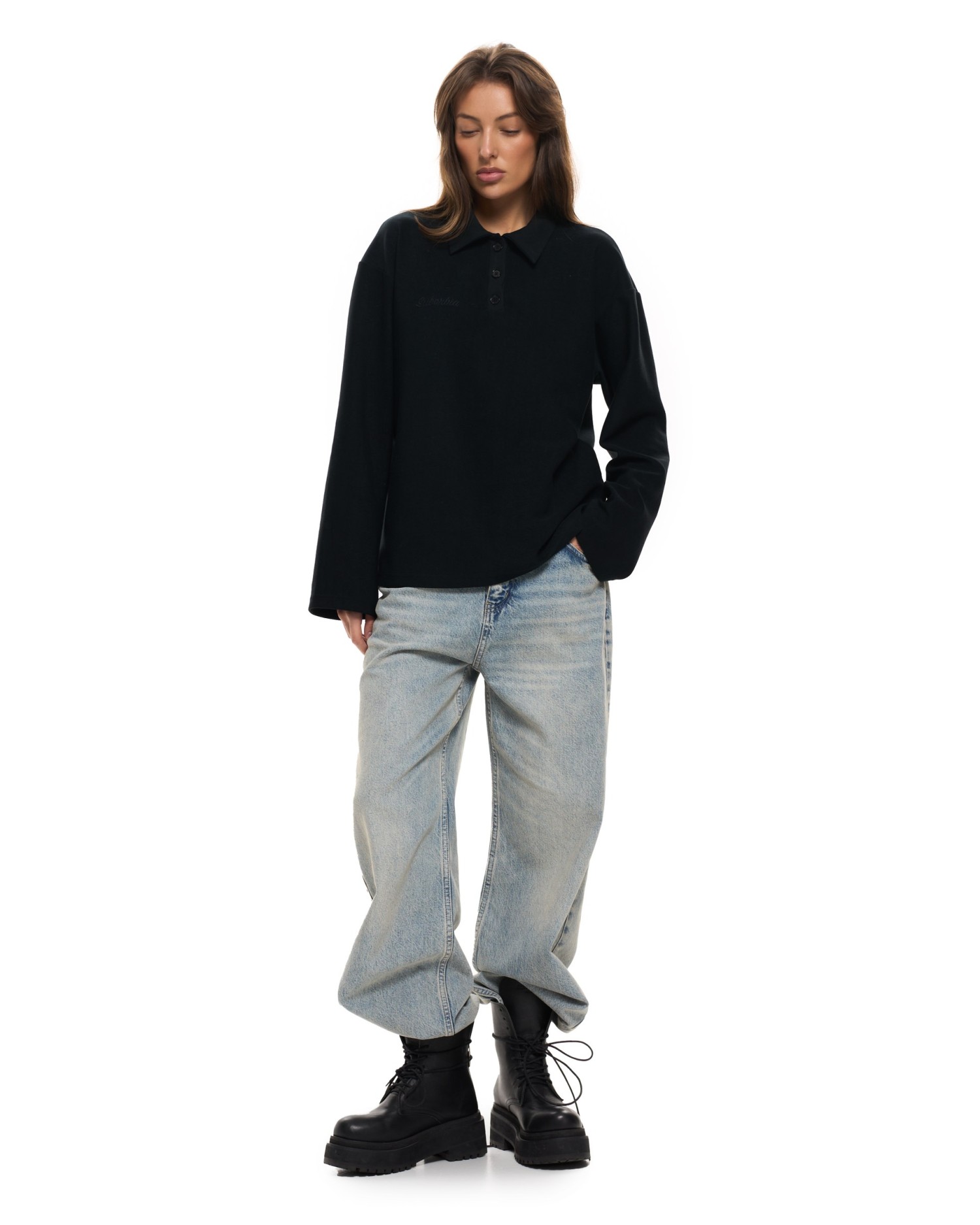 Поло FLOW FW25 Black