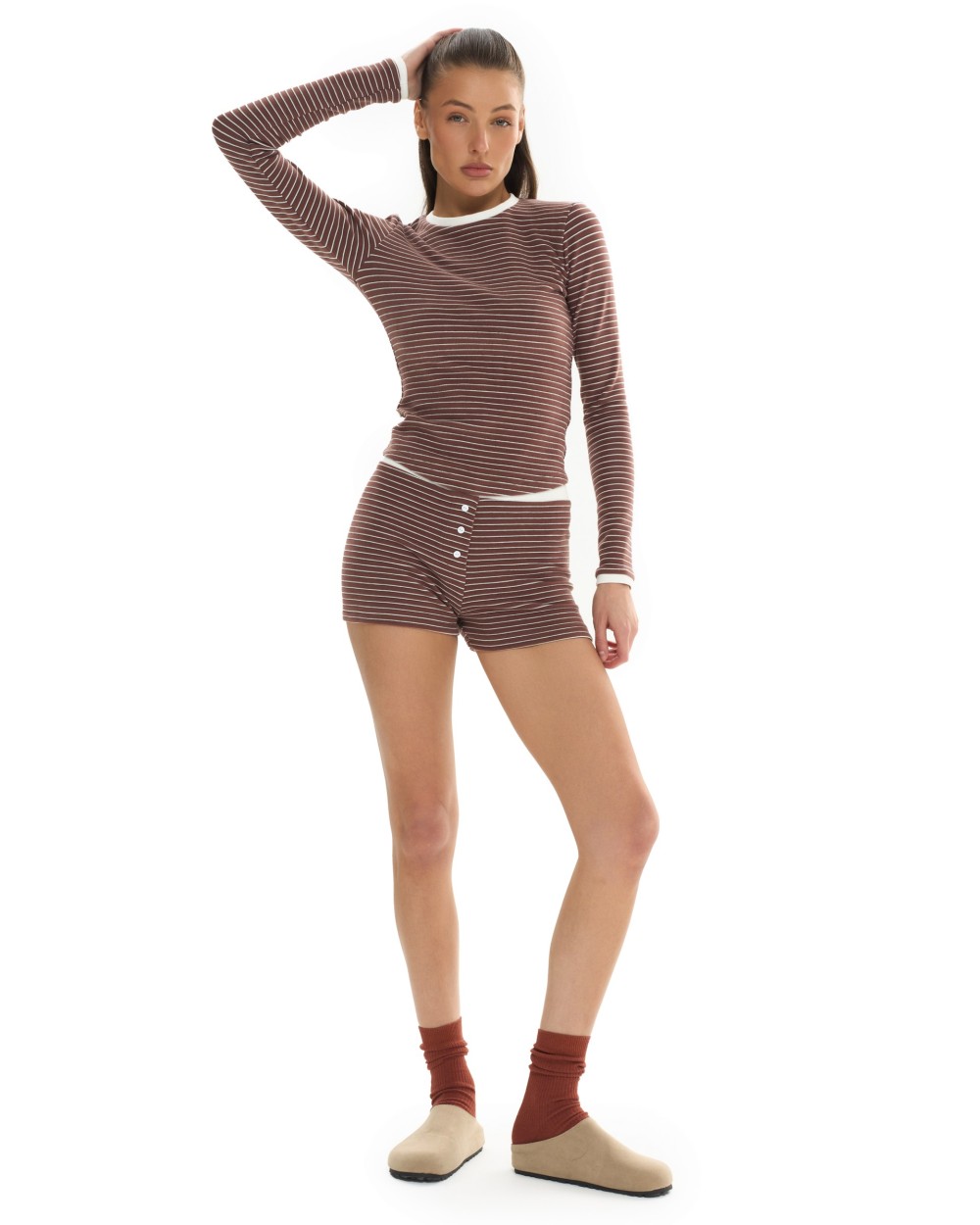 Лонгслив DEVON Brick