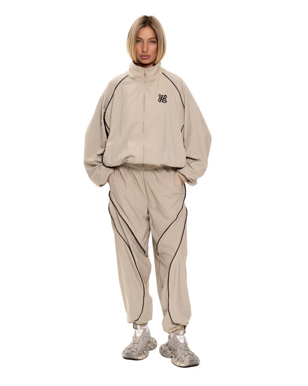 Олимпийка Brooklyn 7 Beige-black