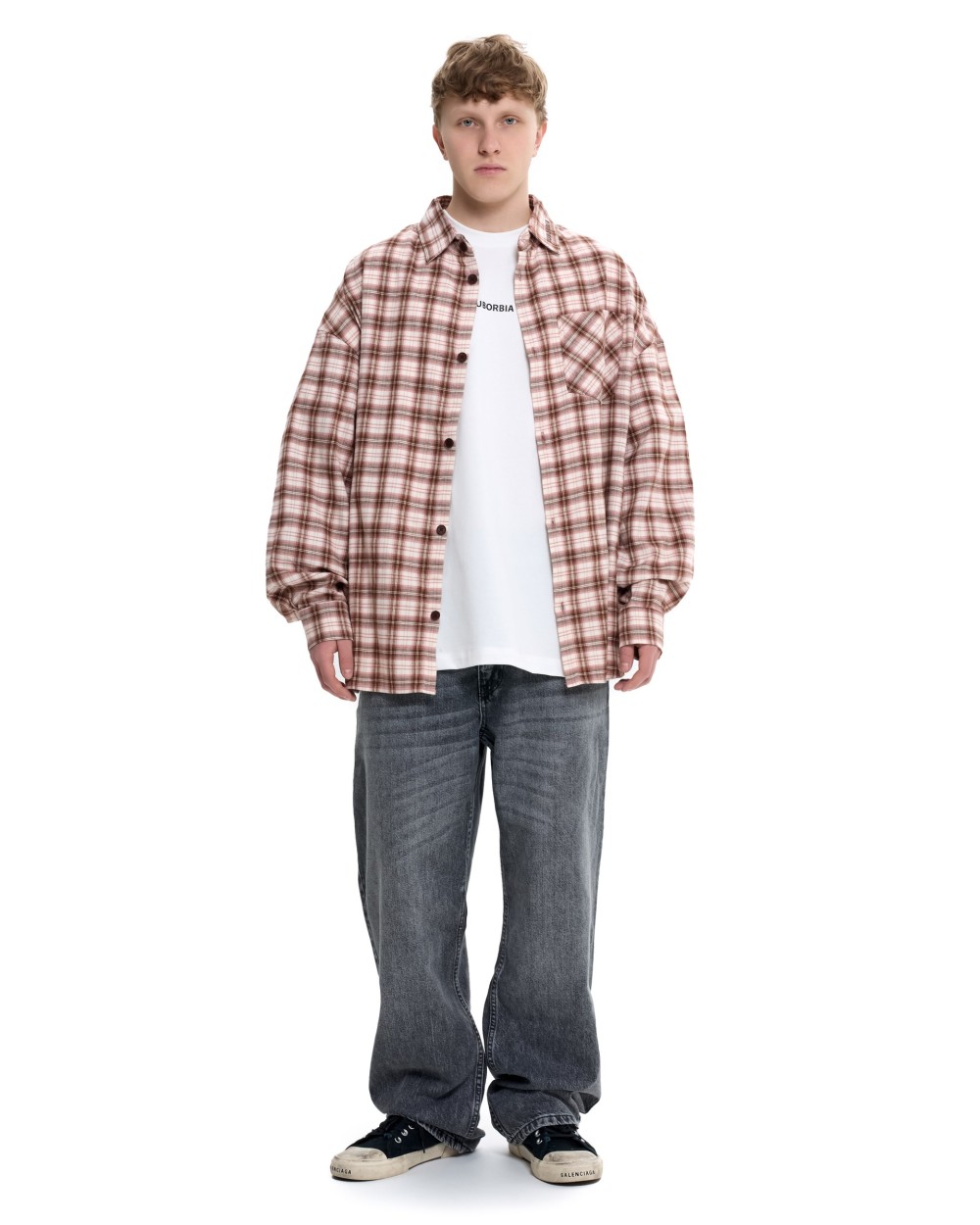 Рубашка GRID MEN Pink