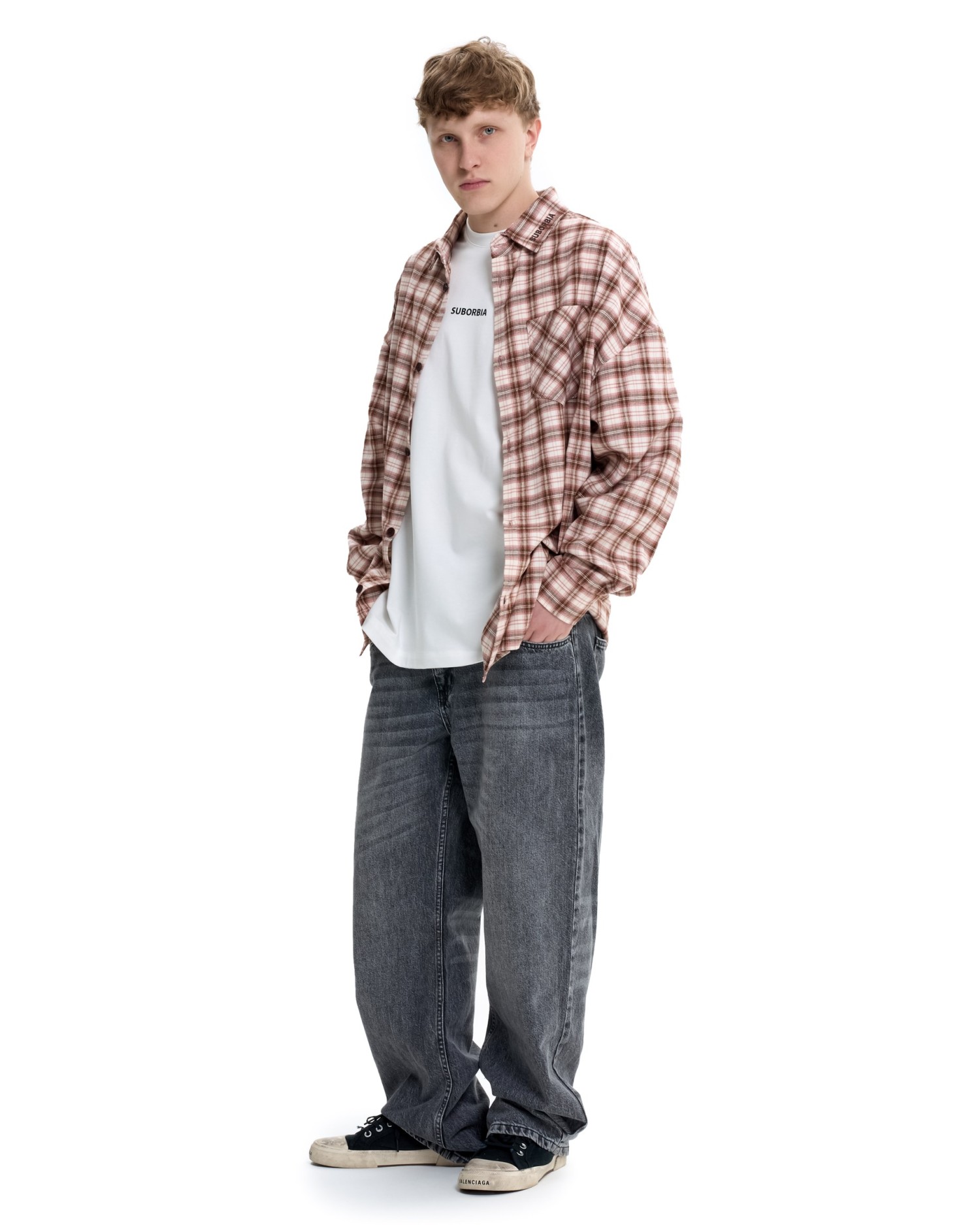 Рубашка GRID MEN Pink