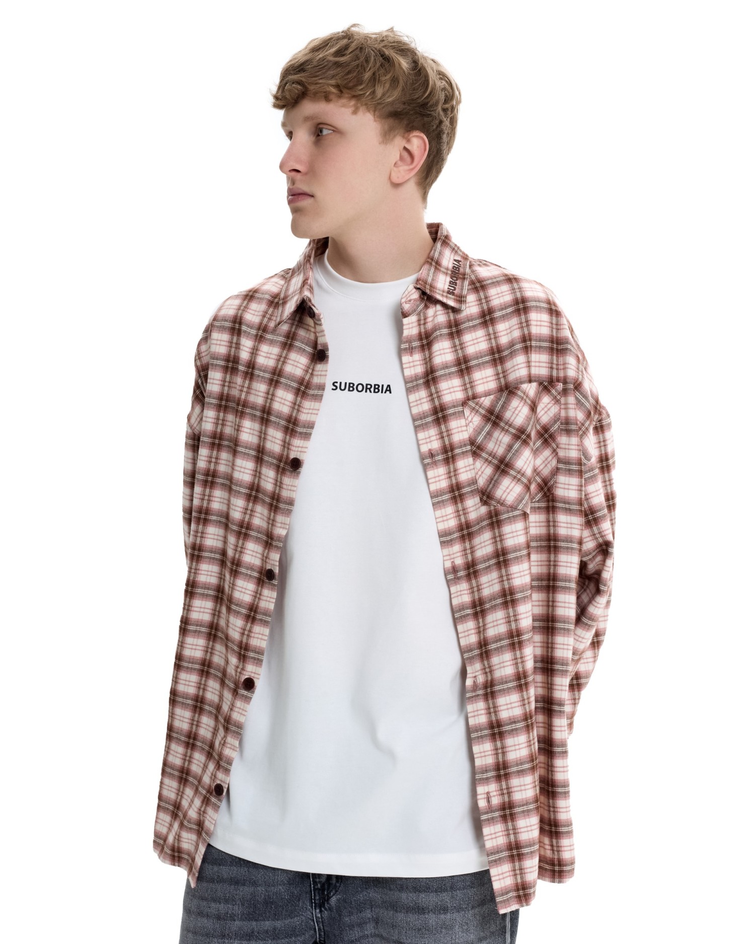 Рубашка GRID MEN Pink