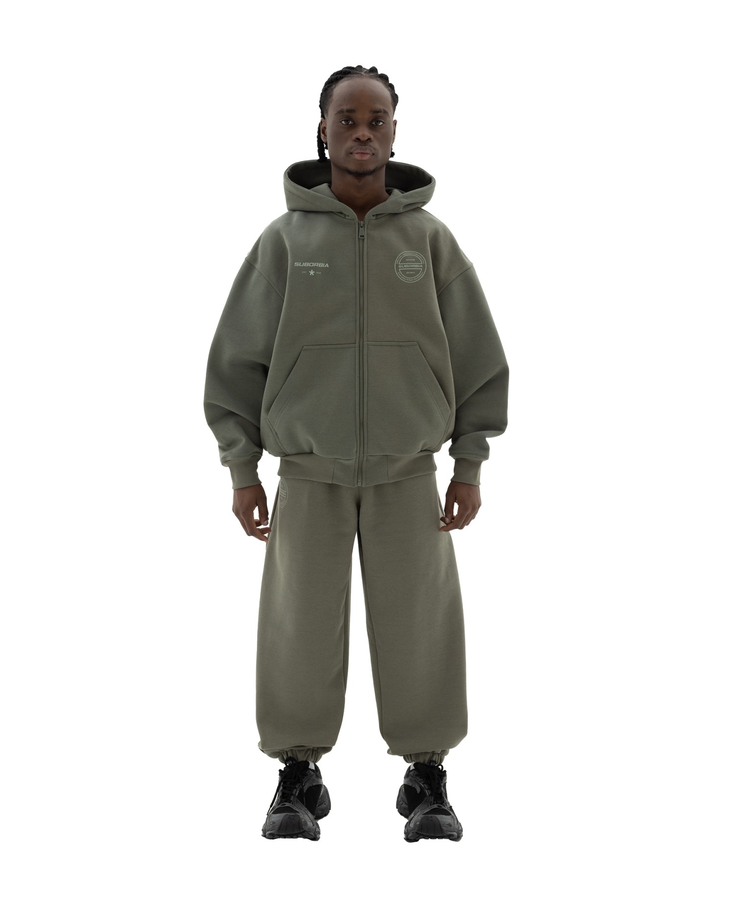 Худи ZIP SELECTION MEN Khaki