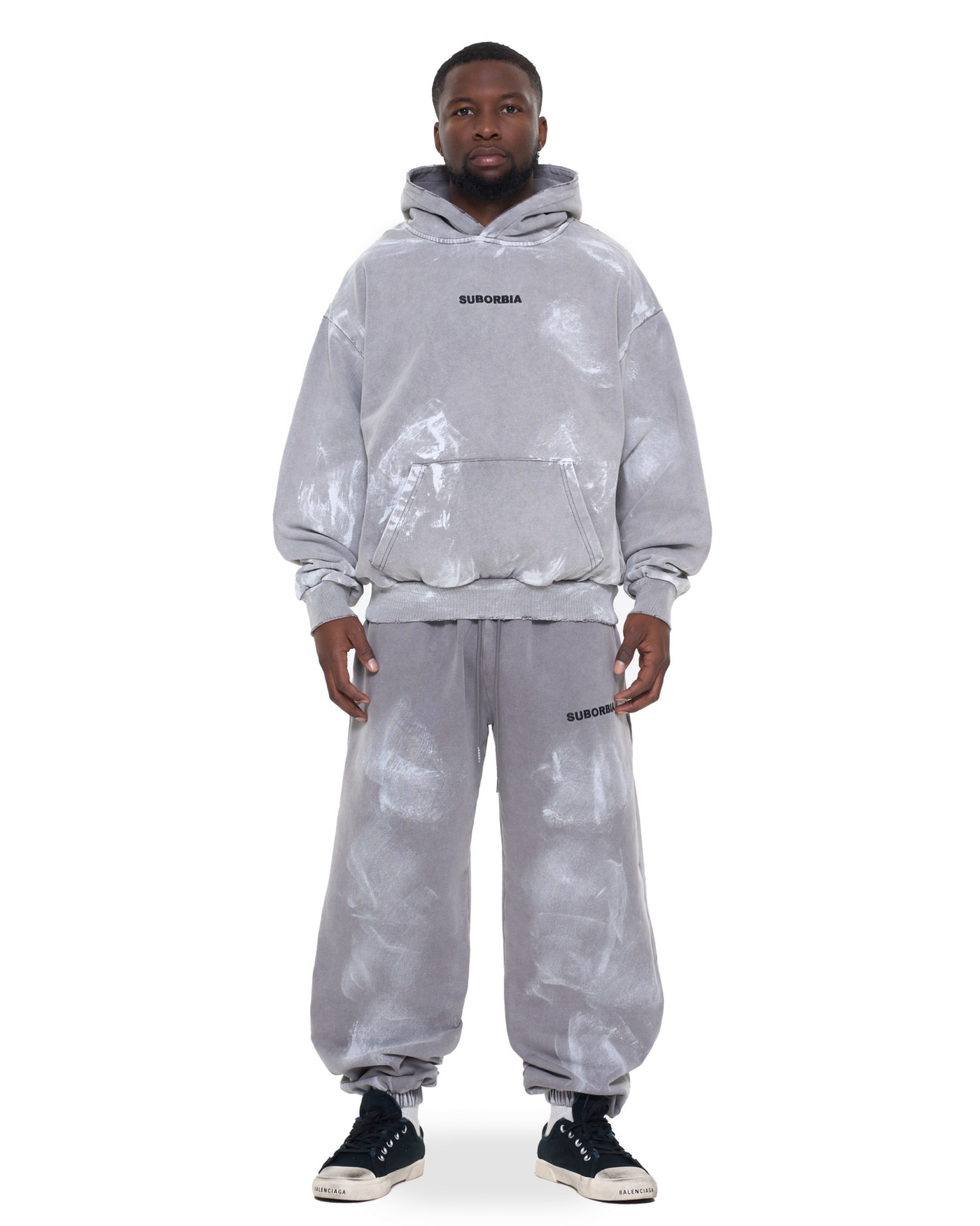 Худи Grillz MEN Washed grey