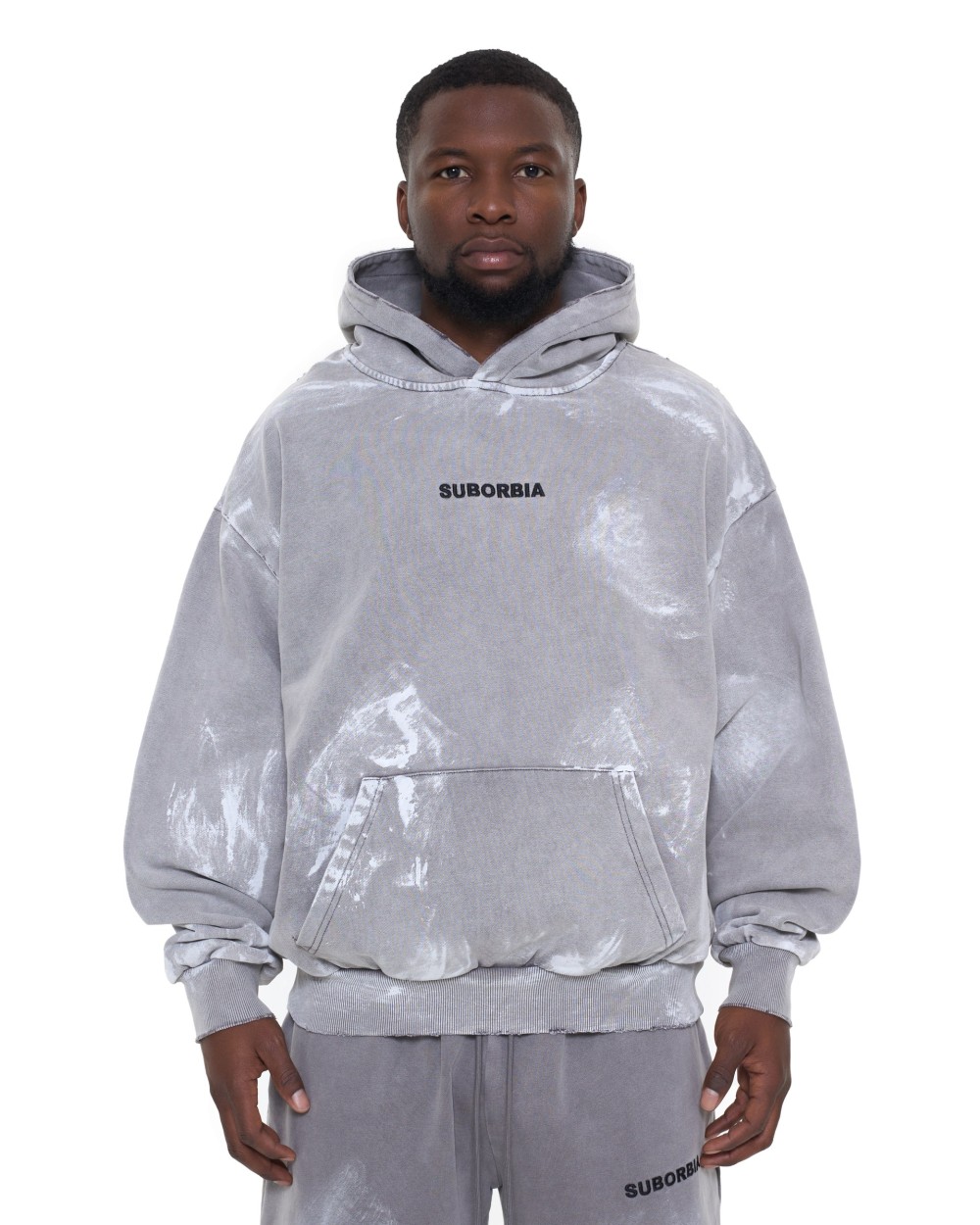 Худи Grillz MEN Washed grey