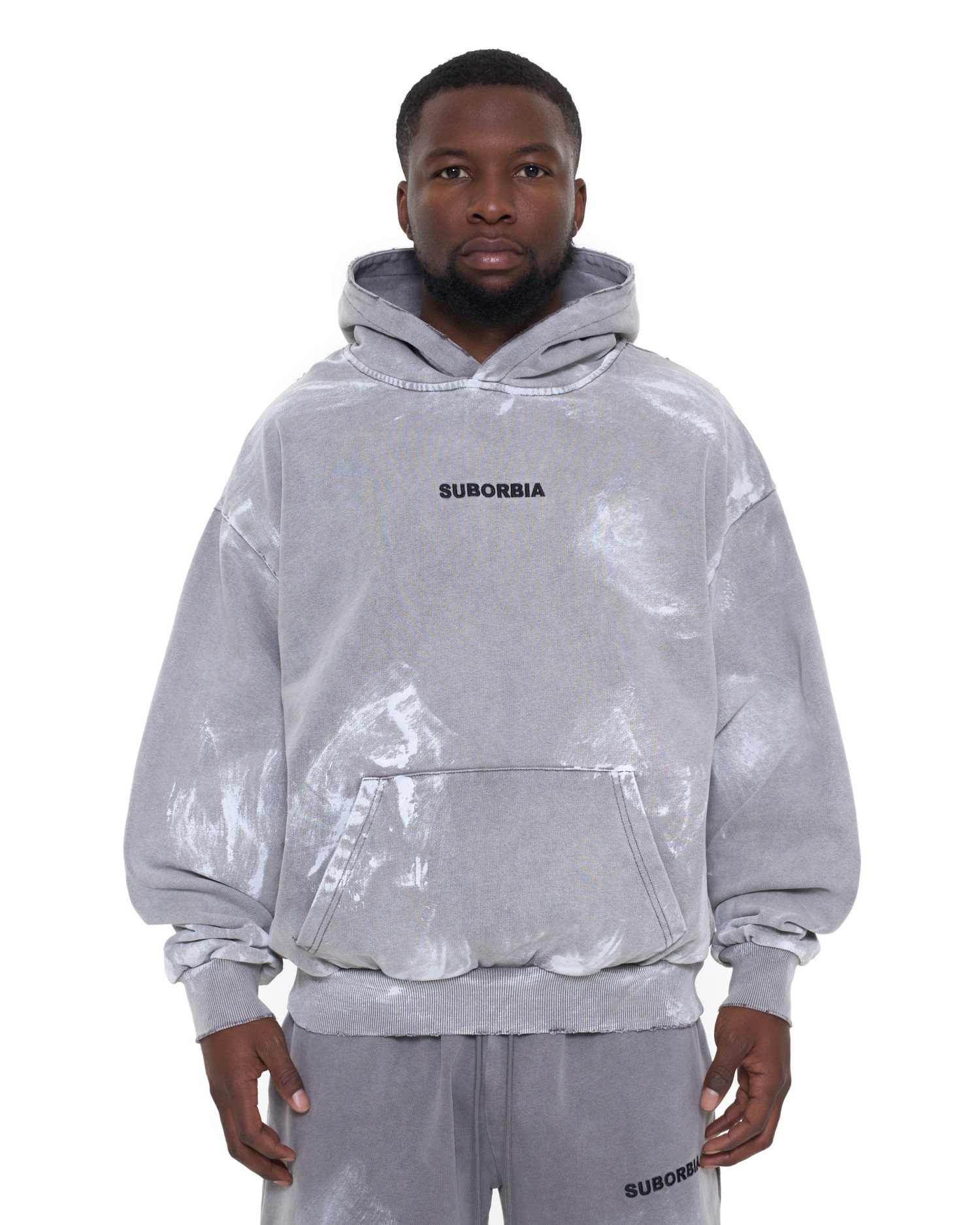 Худи Grillz MEN Washed grey