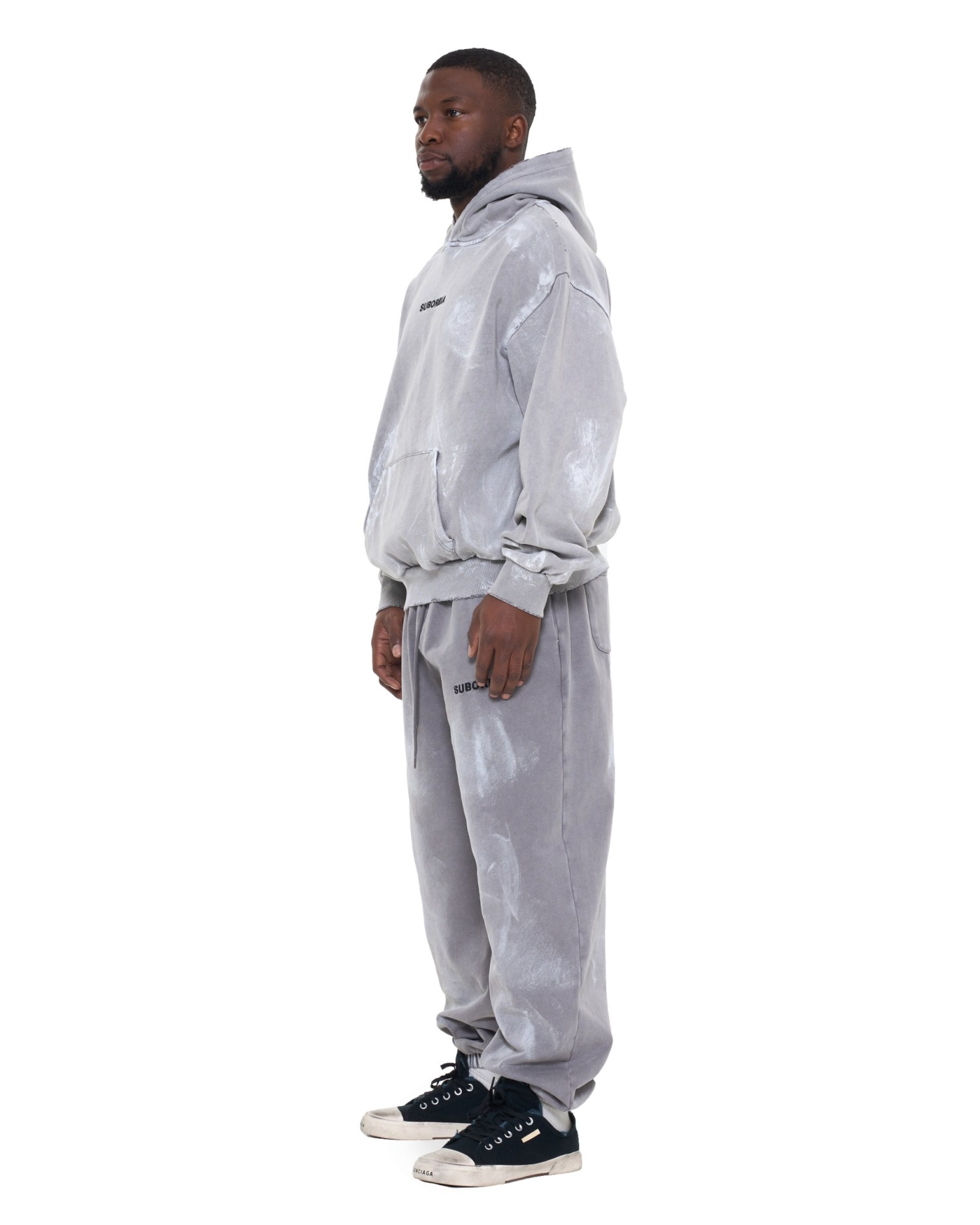 Худи Grillz MEN Washed grey