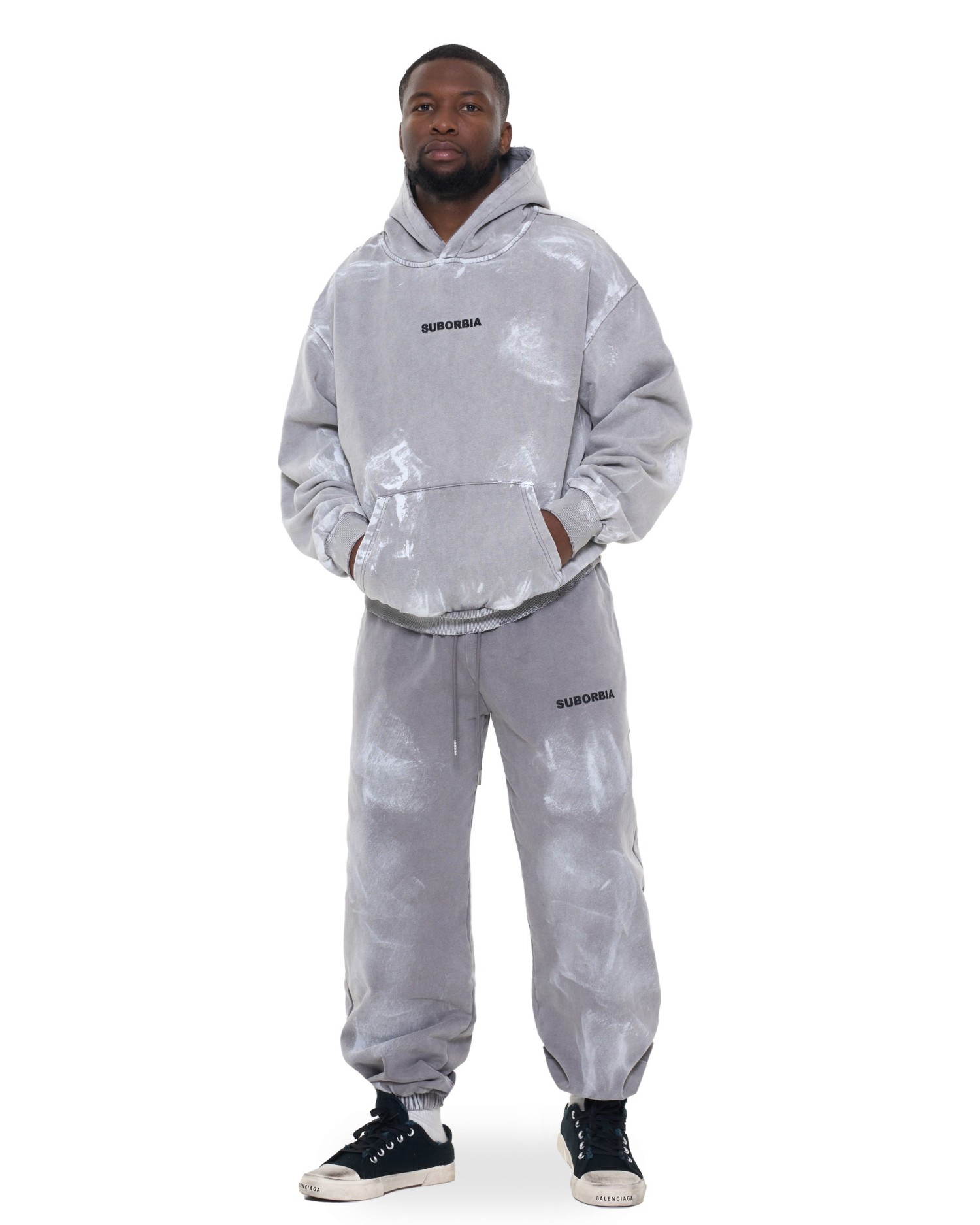 Худи Grillz MEN Washed grey