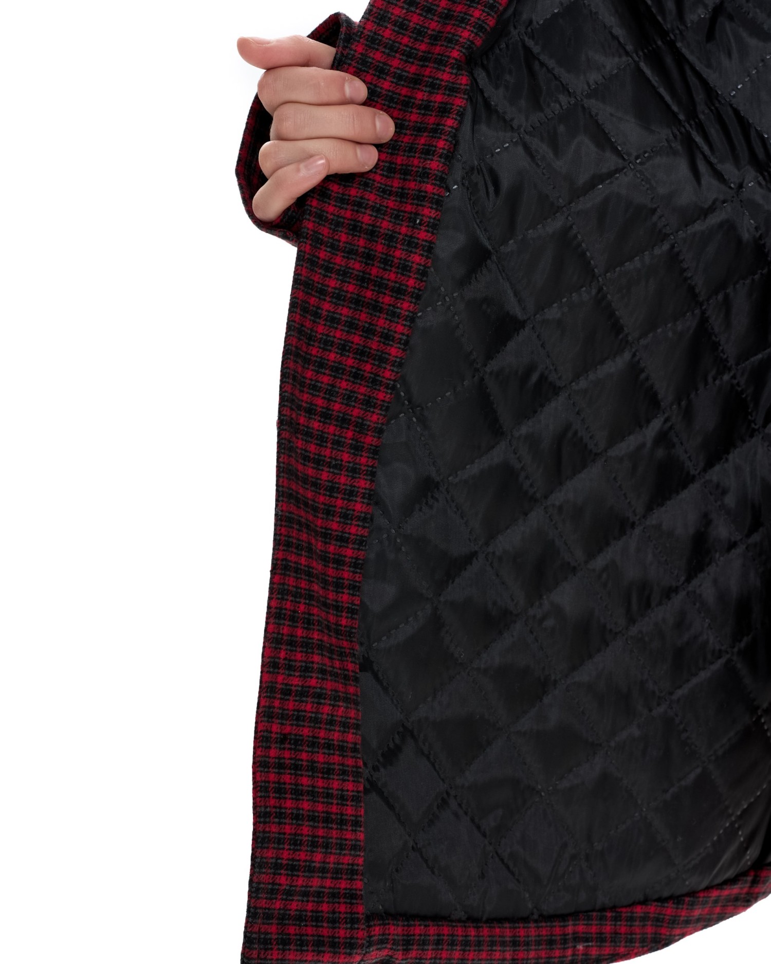 Куртка-рубашка со съемным капюшоном LOST SIGNAL Red-black