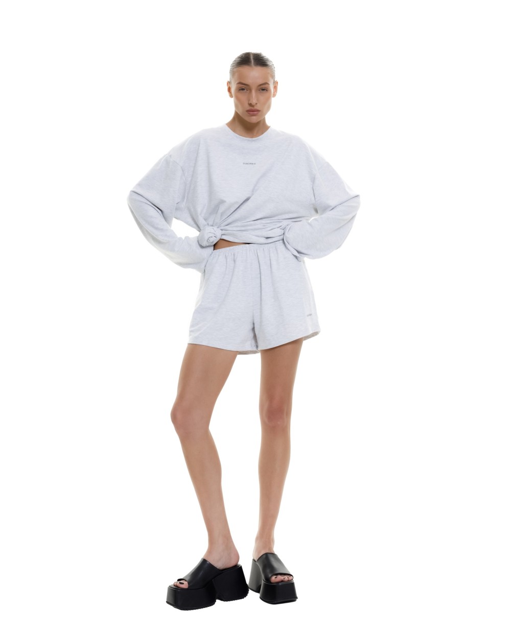 Шорты EST mini Grey melange
