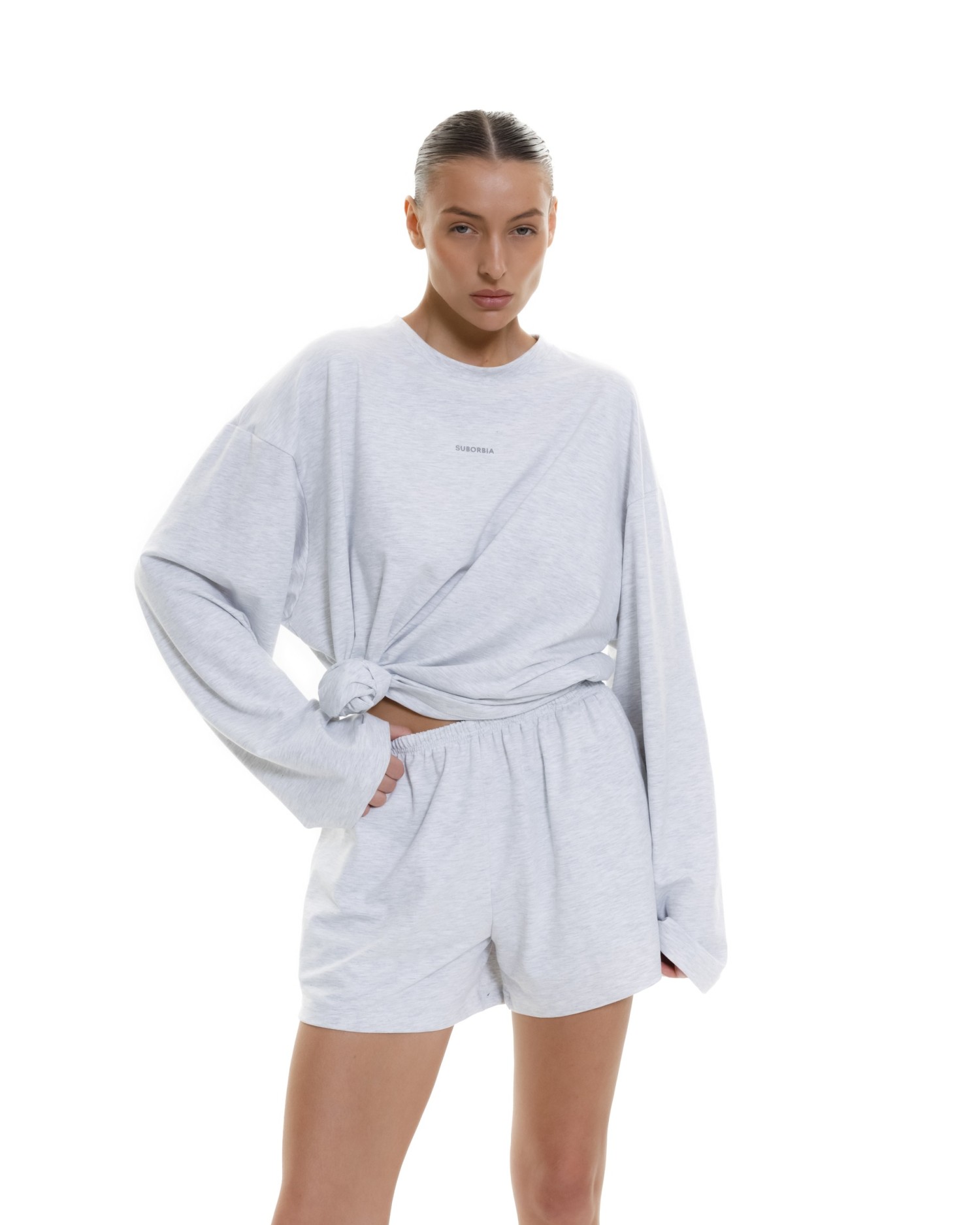 Шорты EST mini Grey melange