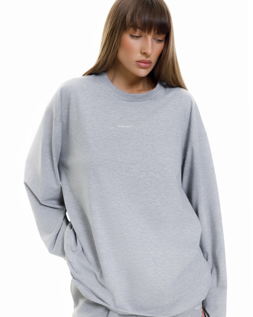 Лонгслив EST Dark grey melange