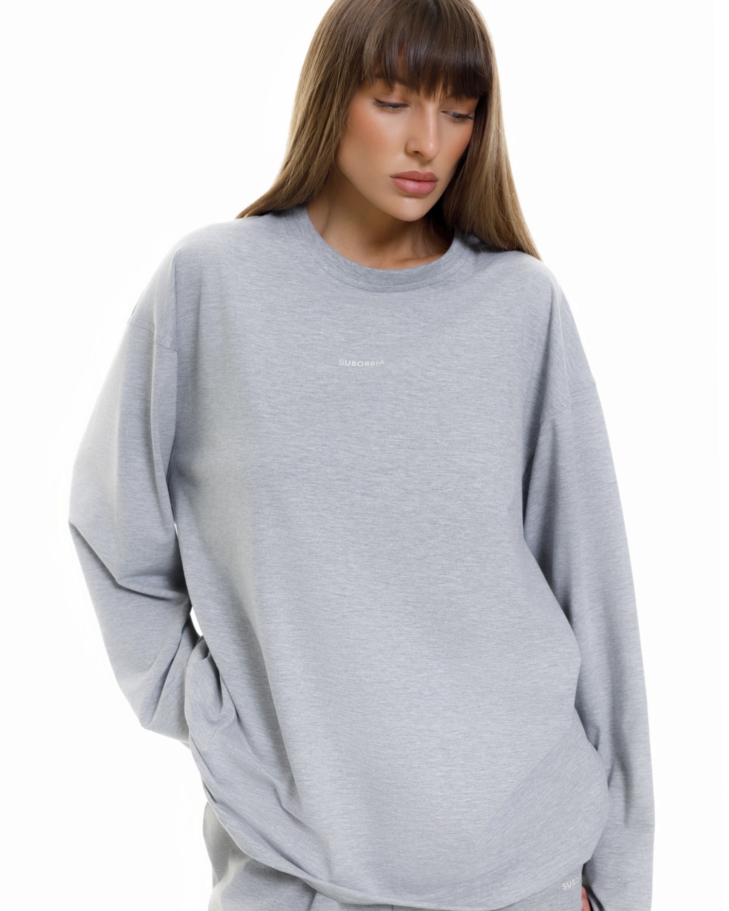 Лонгслив EST Dark grey melange