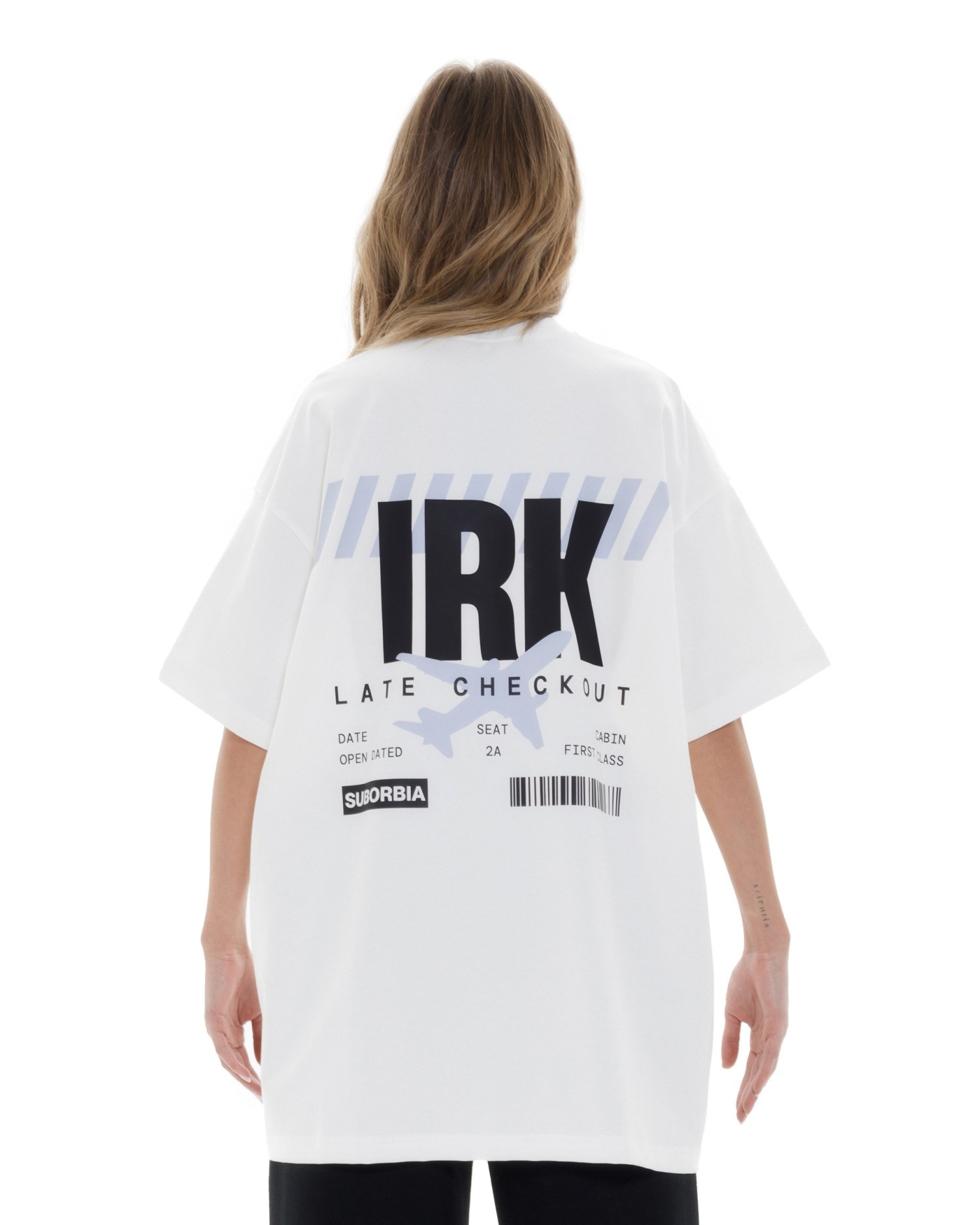 Футболка IRK CITY TERMINAL S `25 White