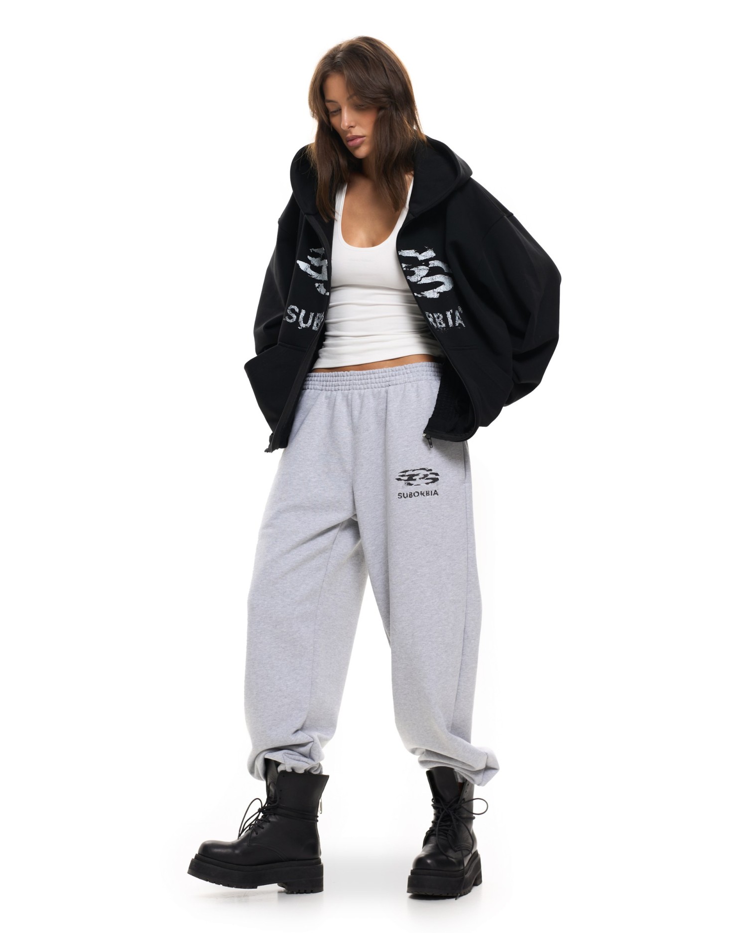 Джоггеры JPG13 Melange-Black