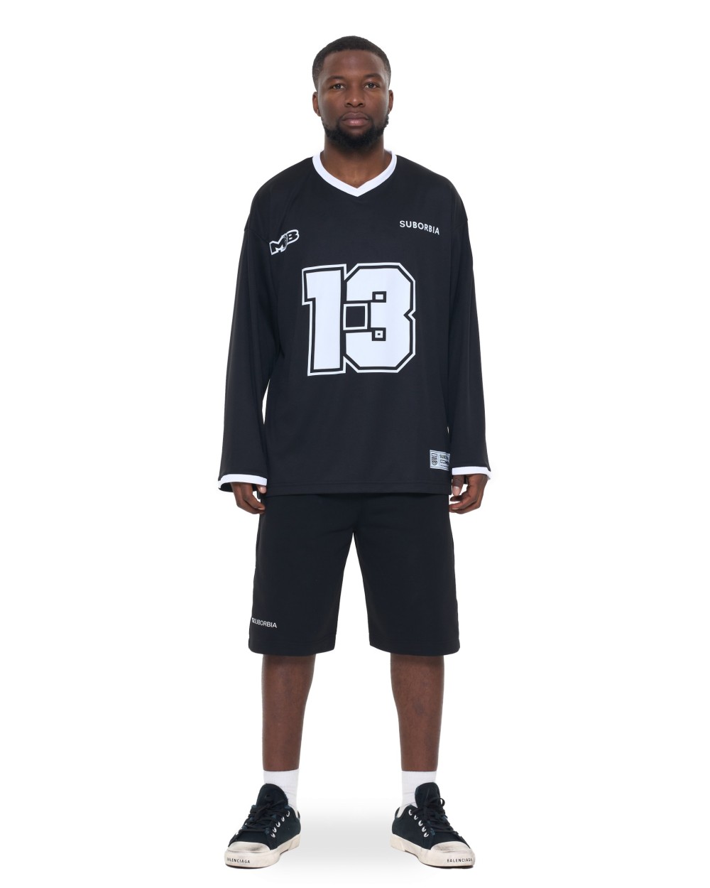 Лонгслив MEDIA BASKET MEN Black