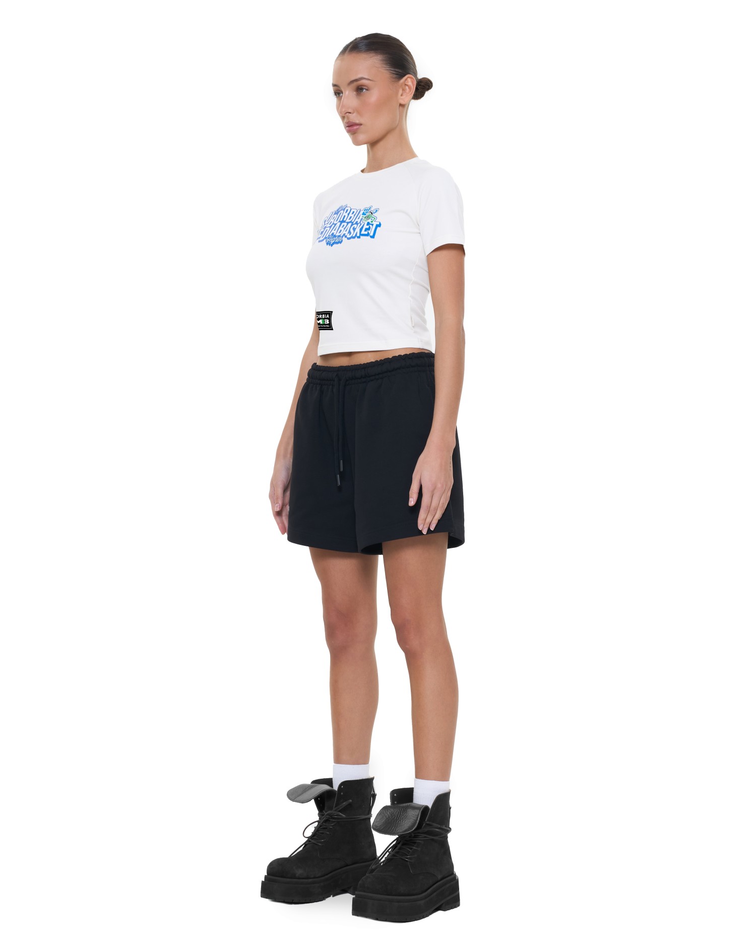 Футболка short MEDIA BASKET White