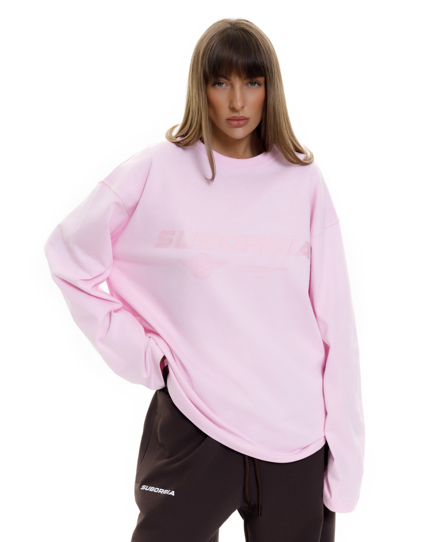 Лонгслив OUD Pink