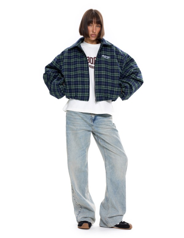 Бомбер в клетку Зеленый