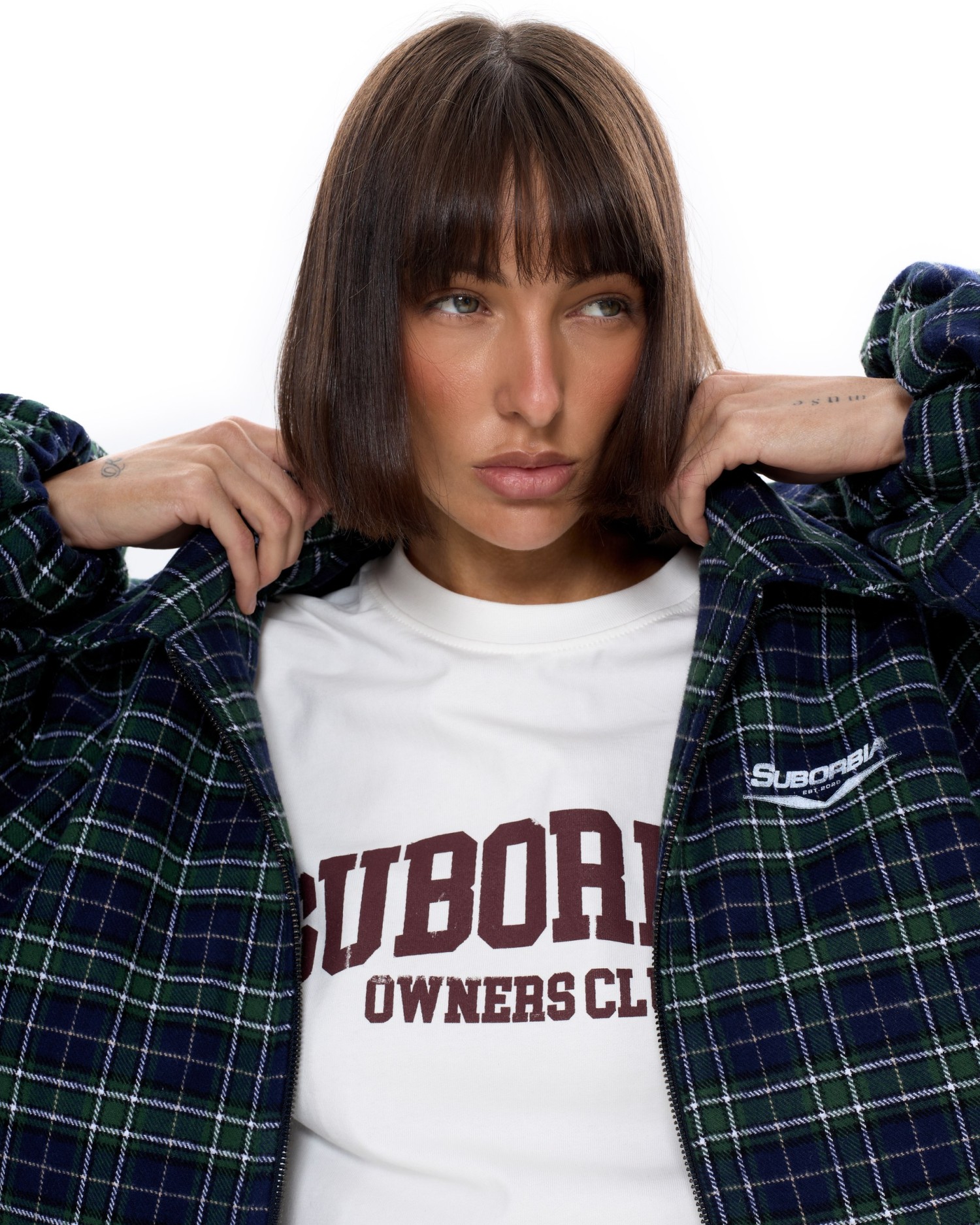 Бомбер в клетку Зеленый