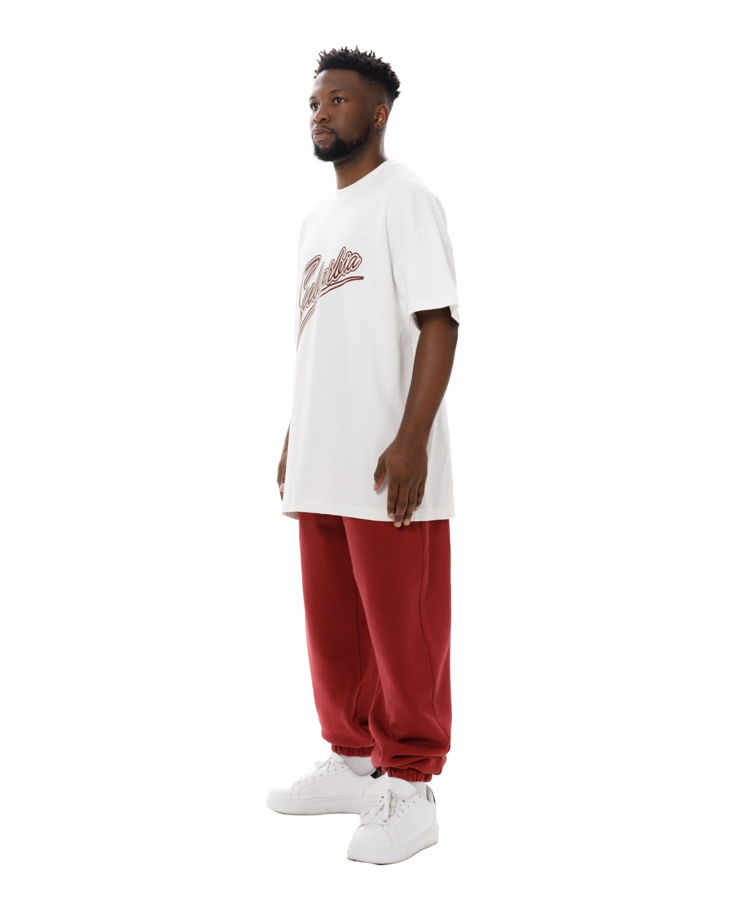 Джоггеры College MEN Burgundy