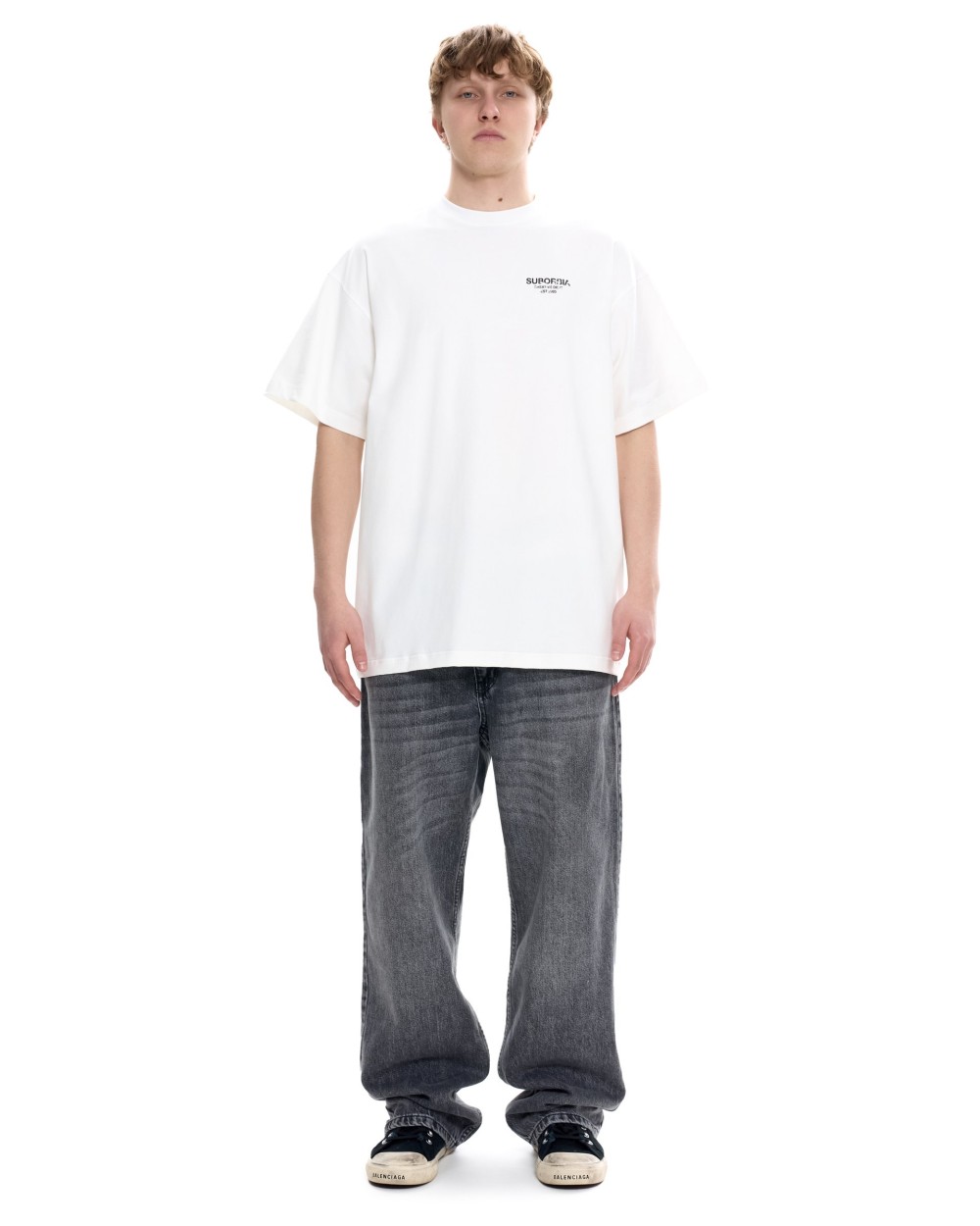 Футболка CREATIVE DEPT MEN White-Black