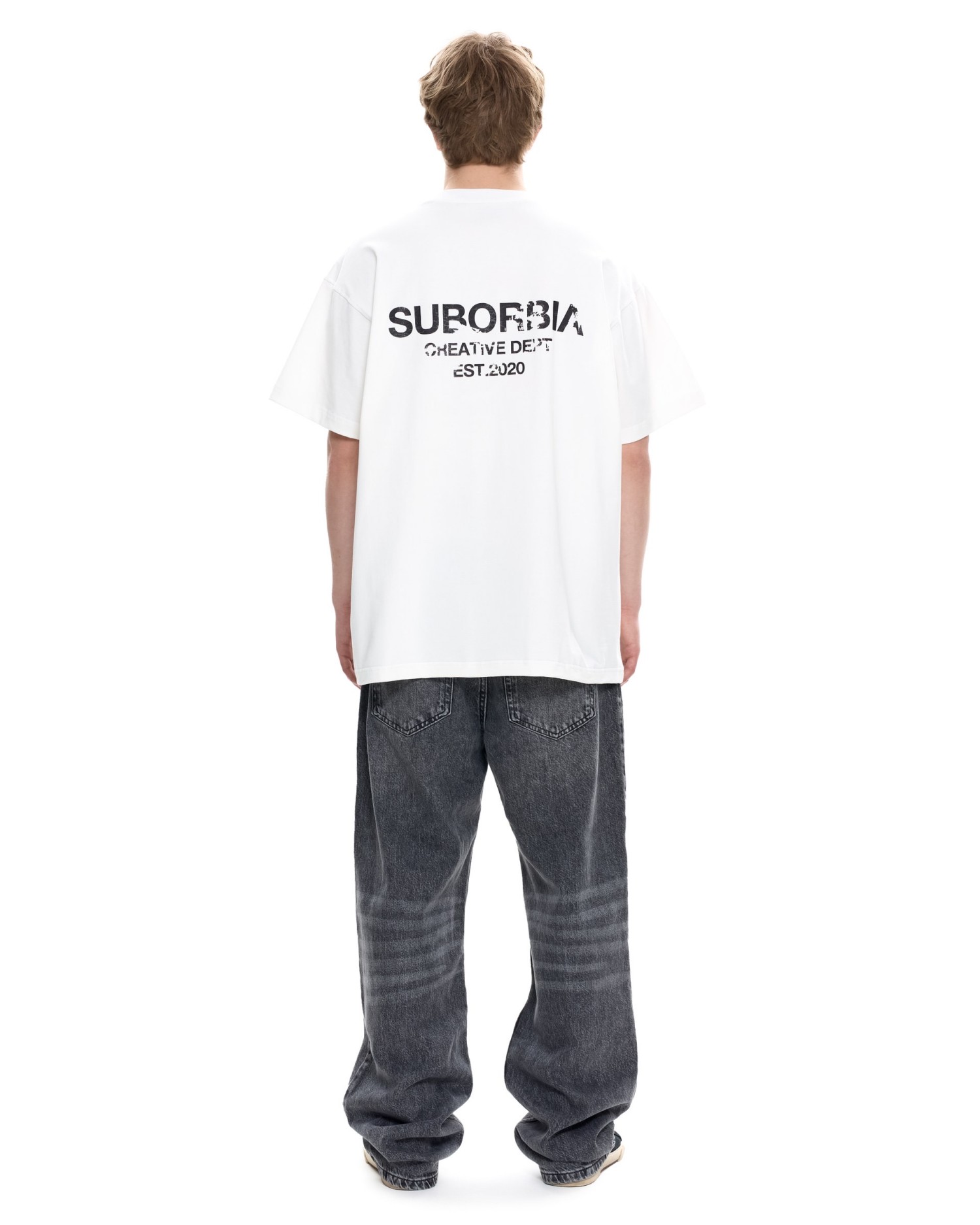 Футболка CREATIVE DEPT MEN White-Black