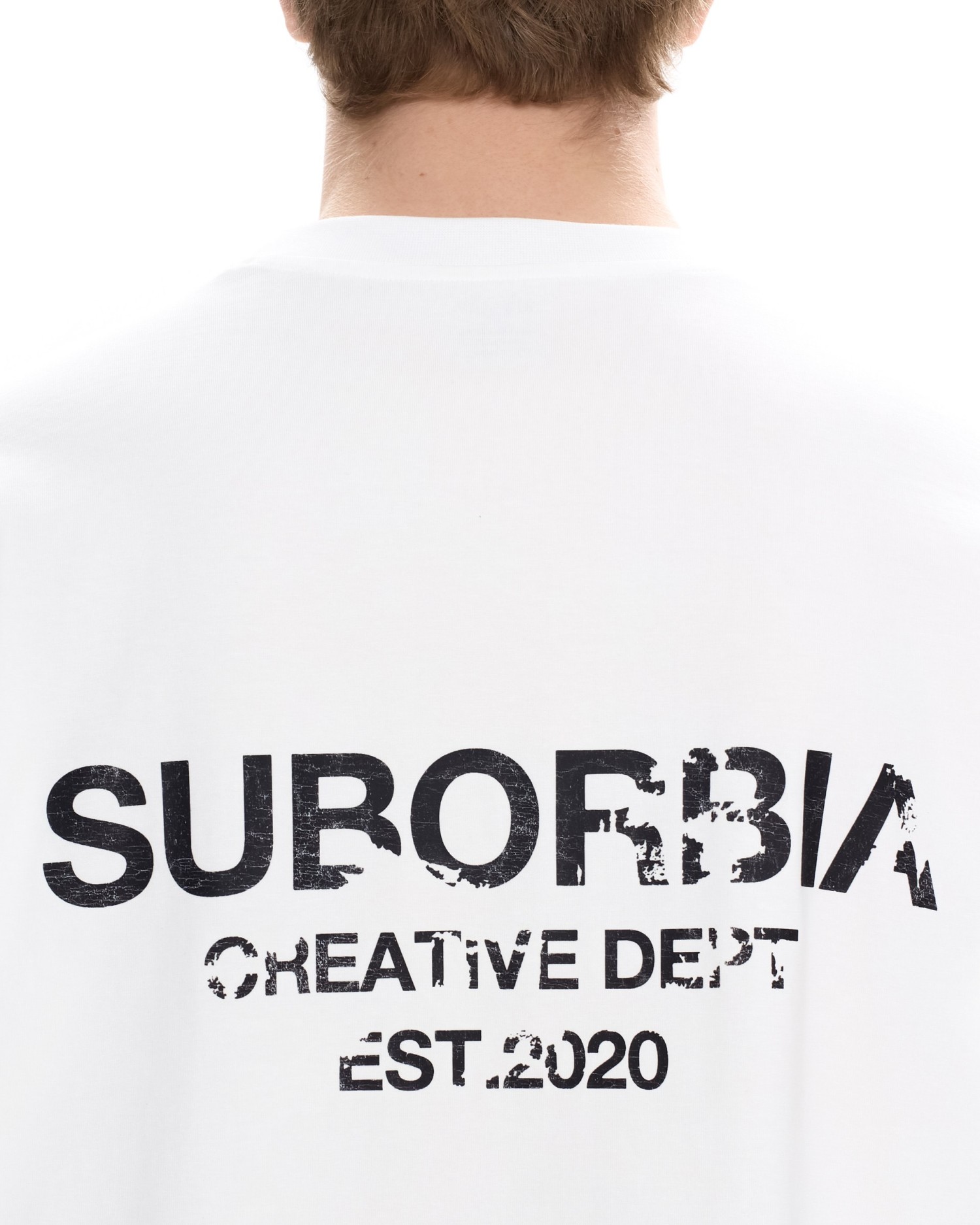 Футболка CREATIVE DEPT MEN White-Black